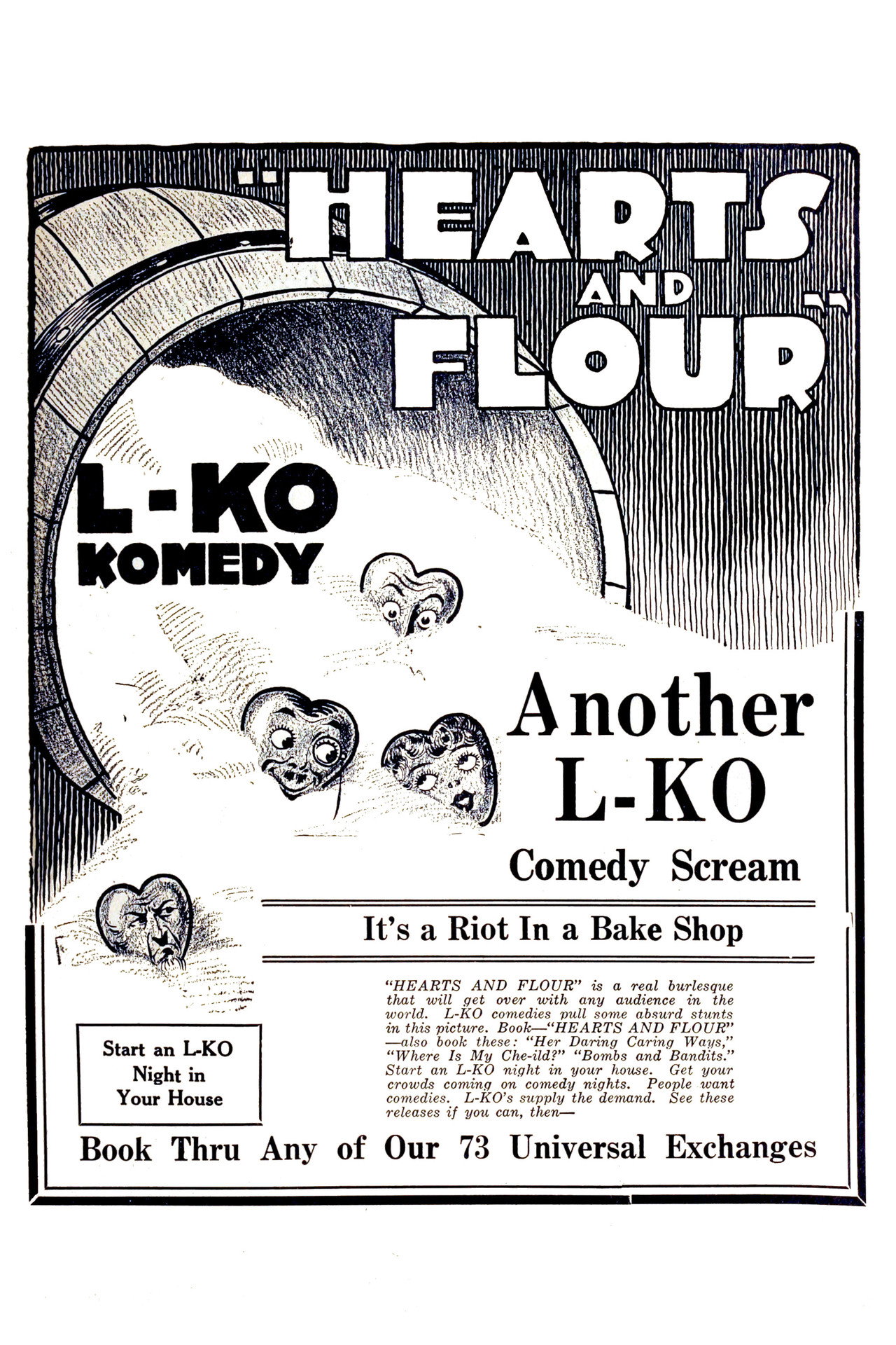 Hearts and Flour Backdrop