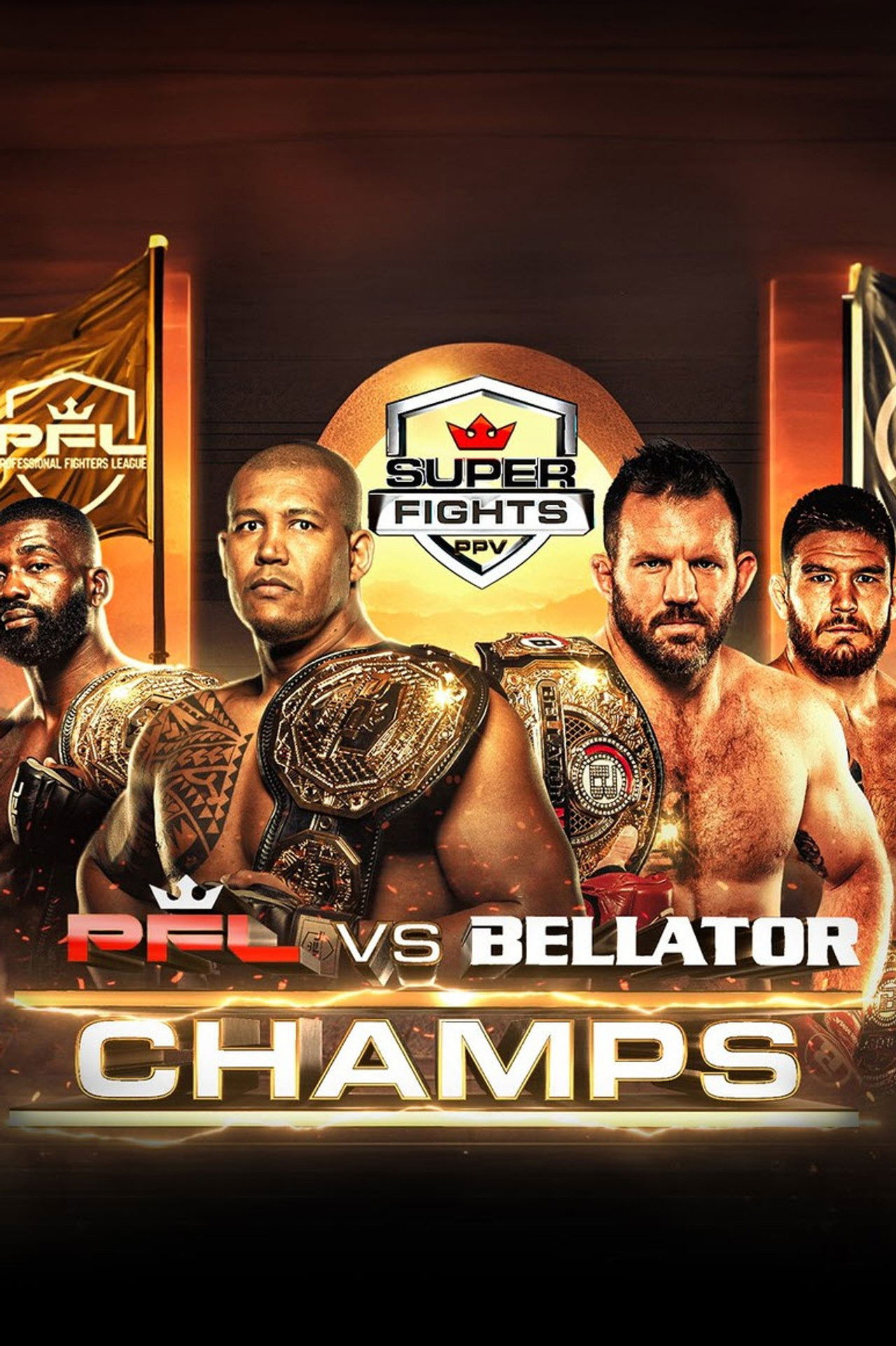 PFL vs. Bellator: Champs Backdrop