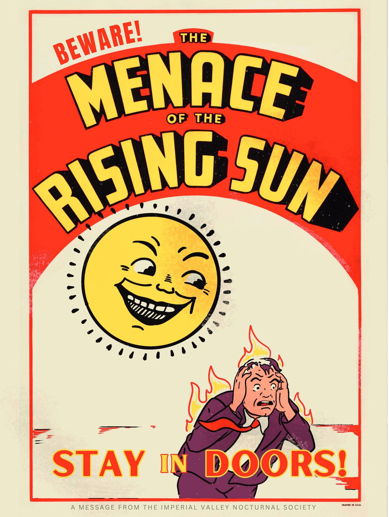 Menace of the Rising Sun Backdrop