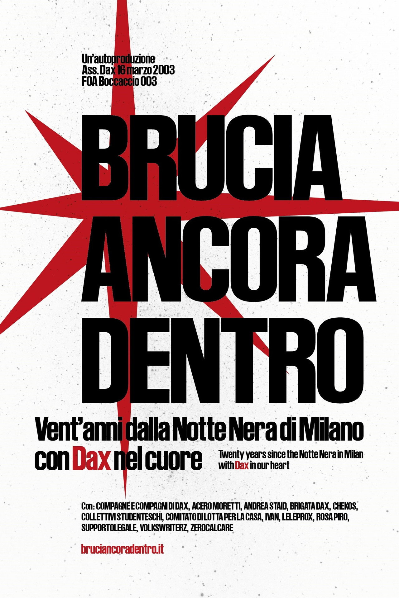 Brucia ancora dentro filmaffisch