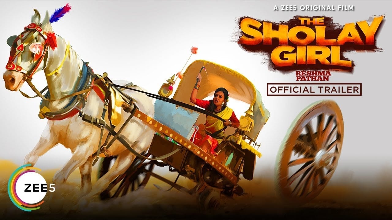 The Sholay Girl Backdrop Image