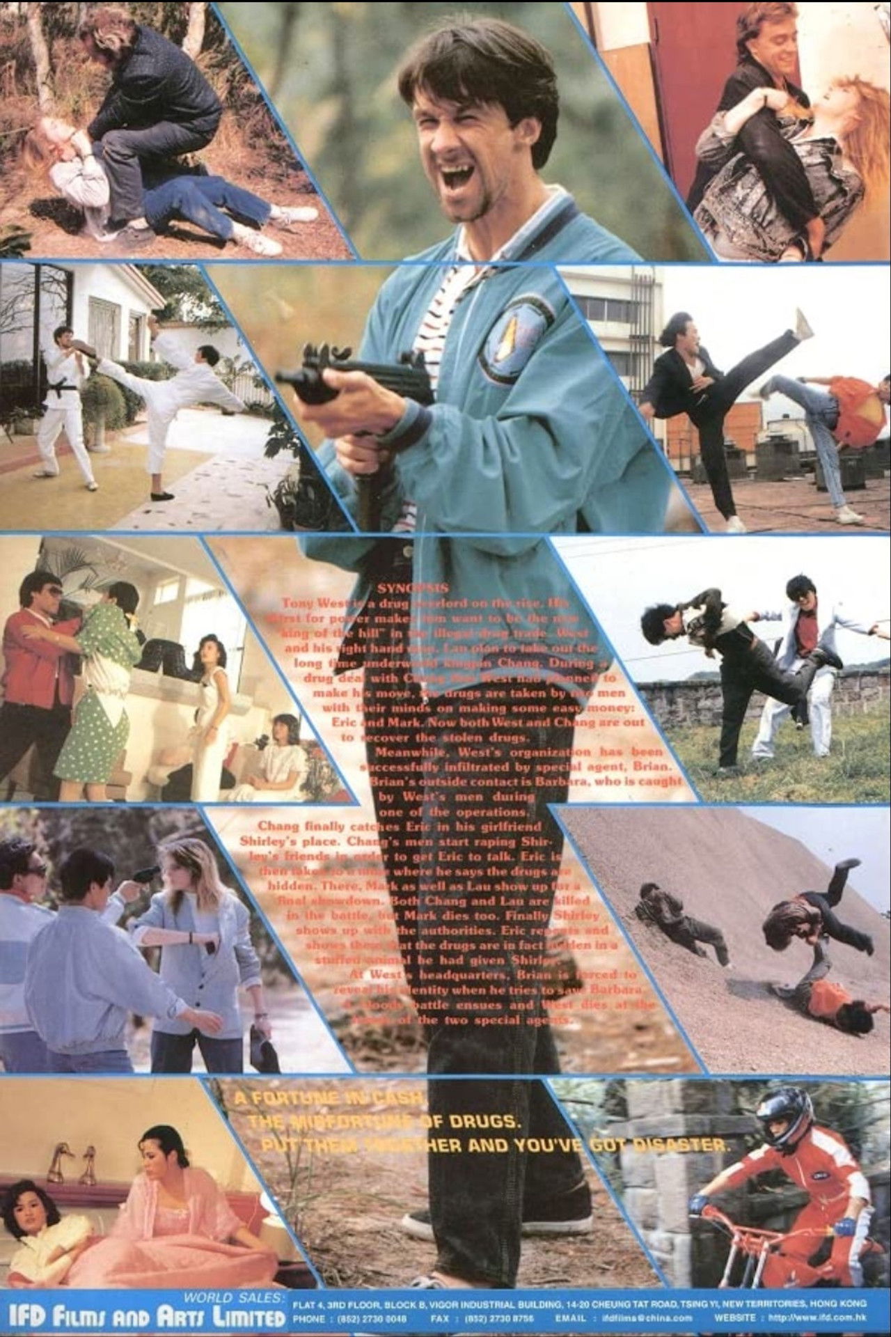 Warriors of America 2: Fatal Glory Backdrop