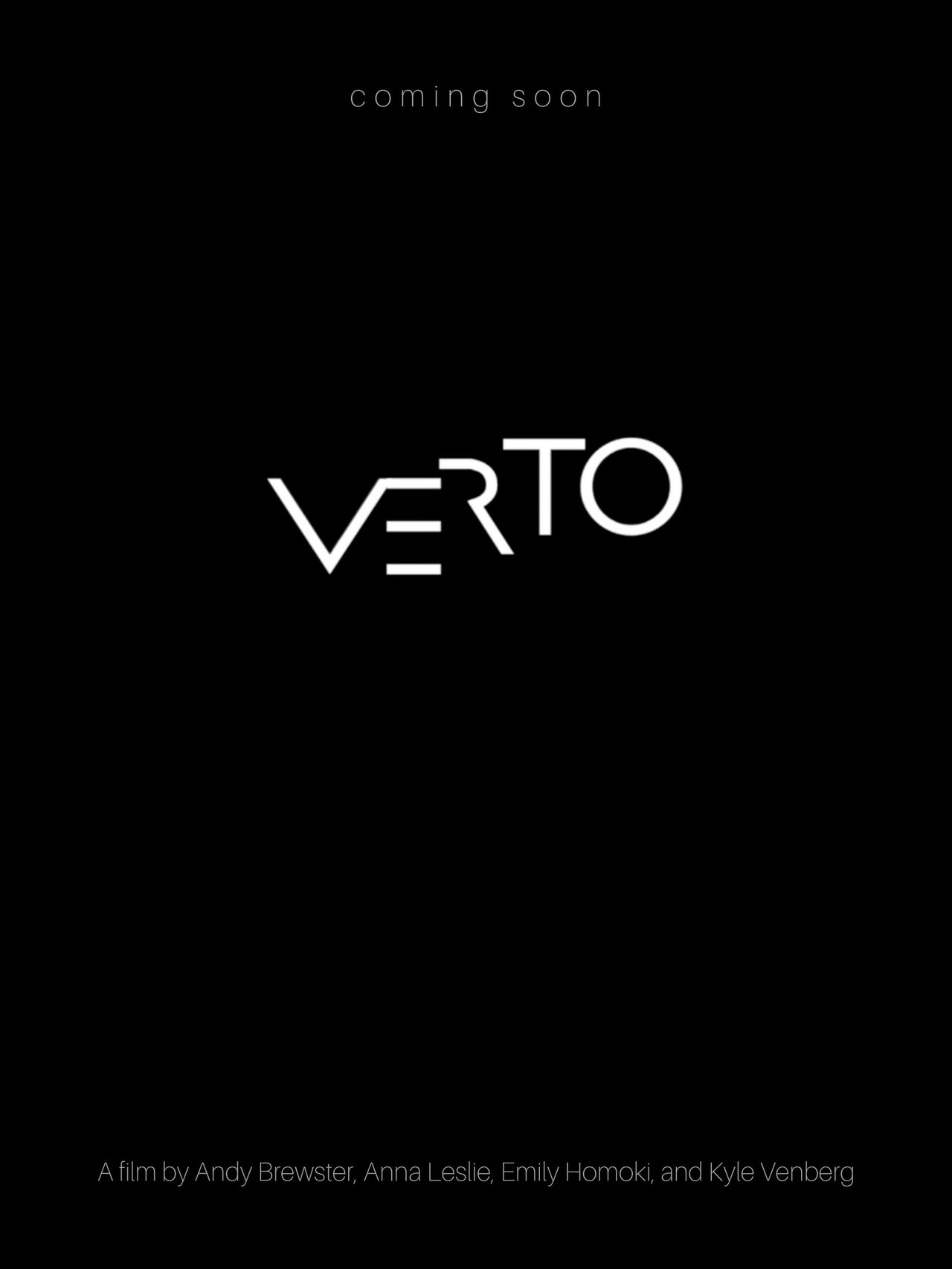 Verto filmaffisch