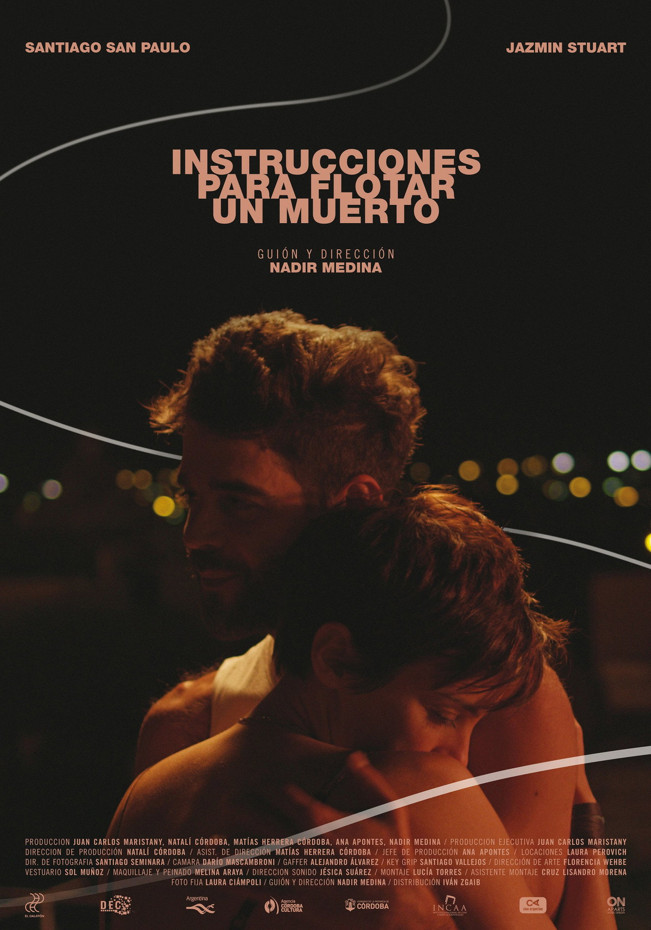 Instrucciones para flotar un muerto filmaffisch