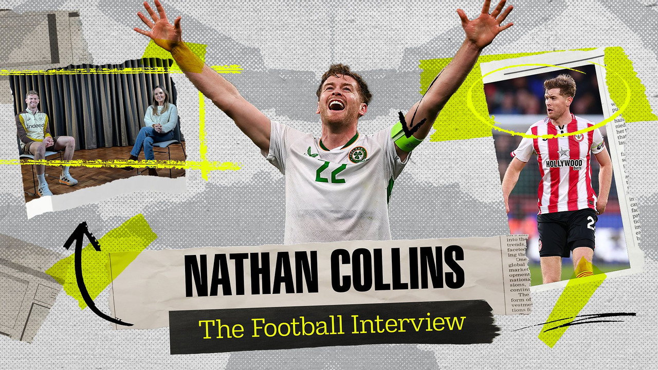 The Football Interview backdrop