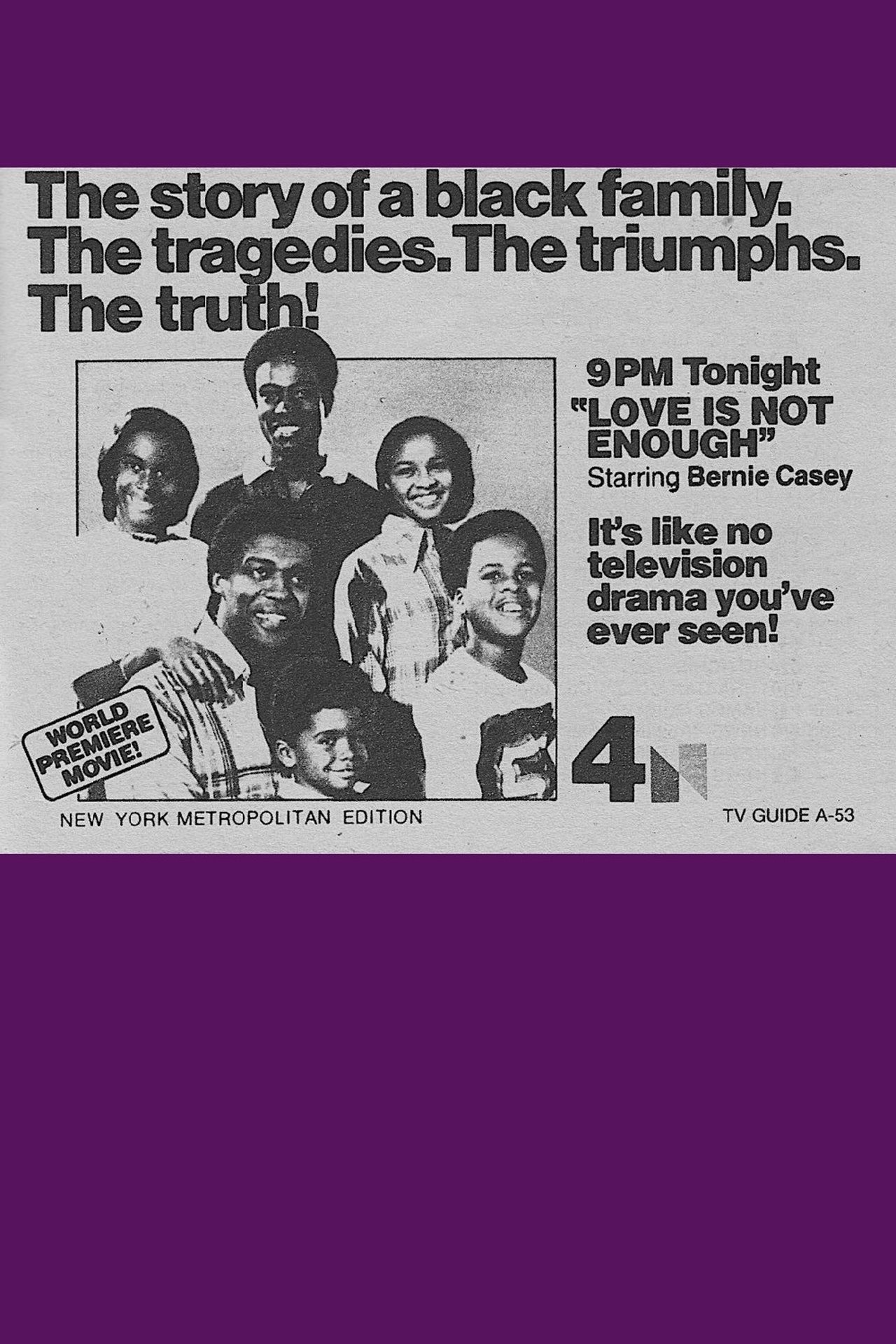 مشاهدة فيلم Love Is Not Enough مترجم بدون اعلانات - بوستر