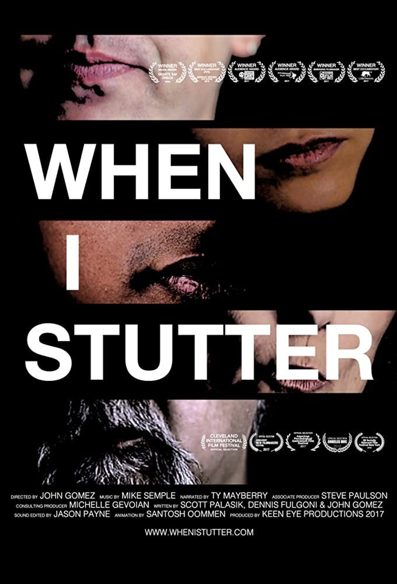 When I Stutter filmaffisch