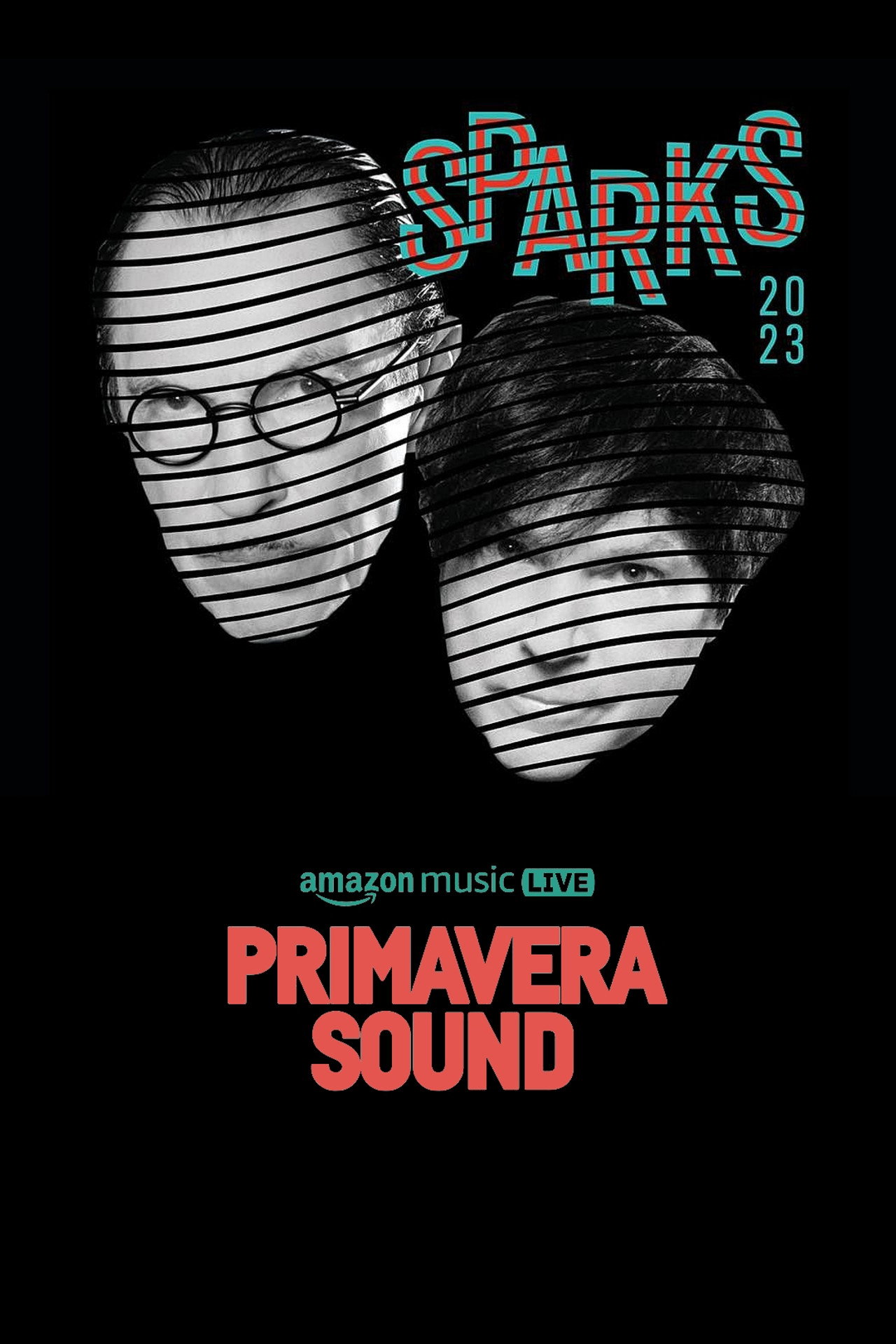 Sparks - Primavera Sound 2023 Backdrop