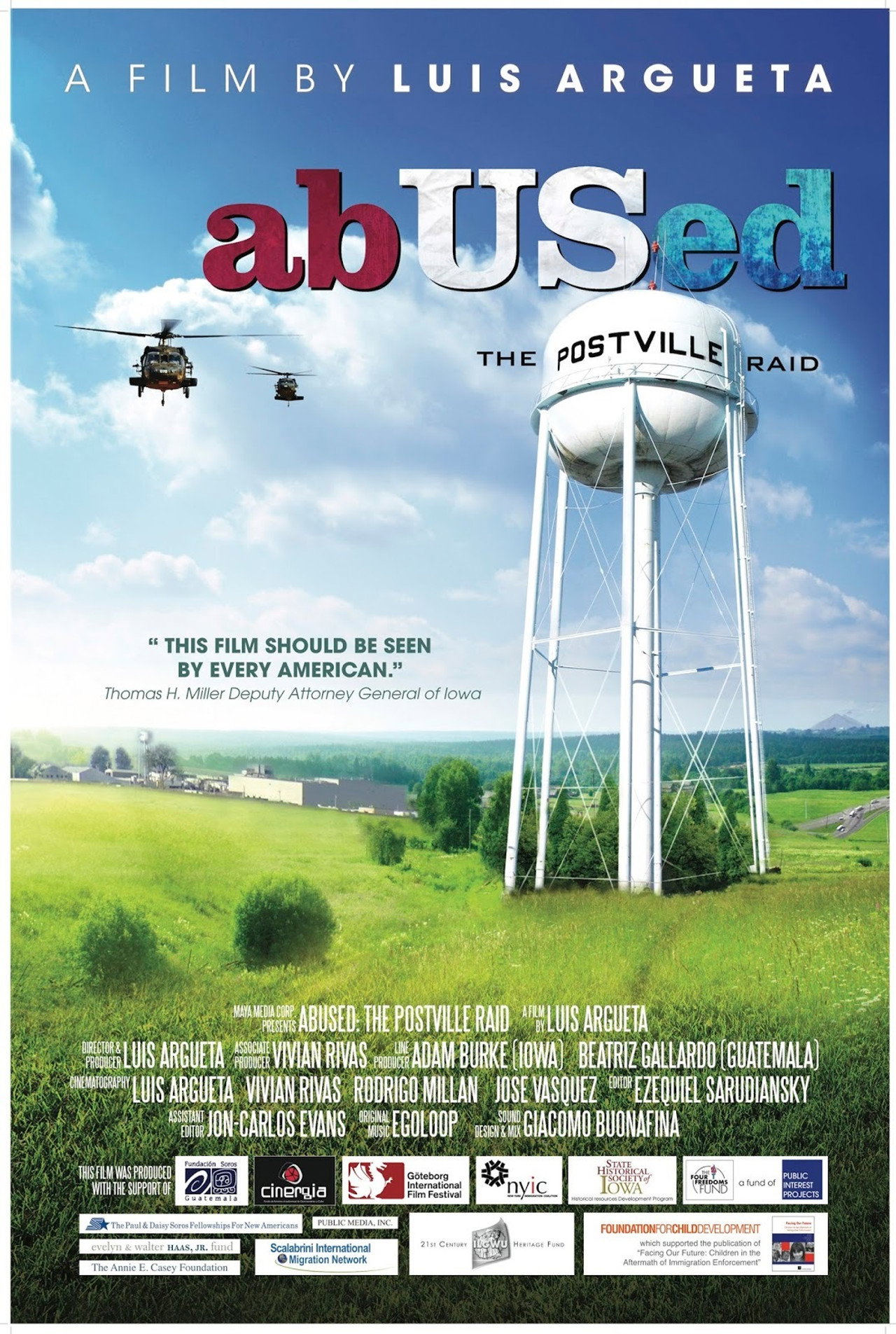 AbUSed: The Postville Raid filmaffisch
