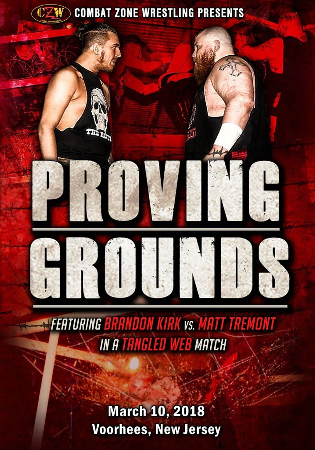CZW Proving Grounds 2018 Backdrop