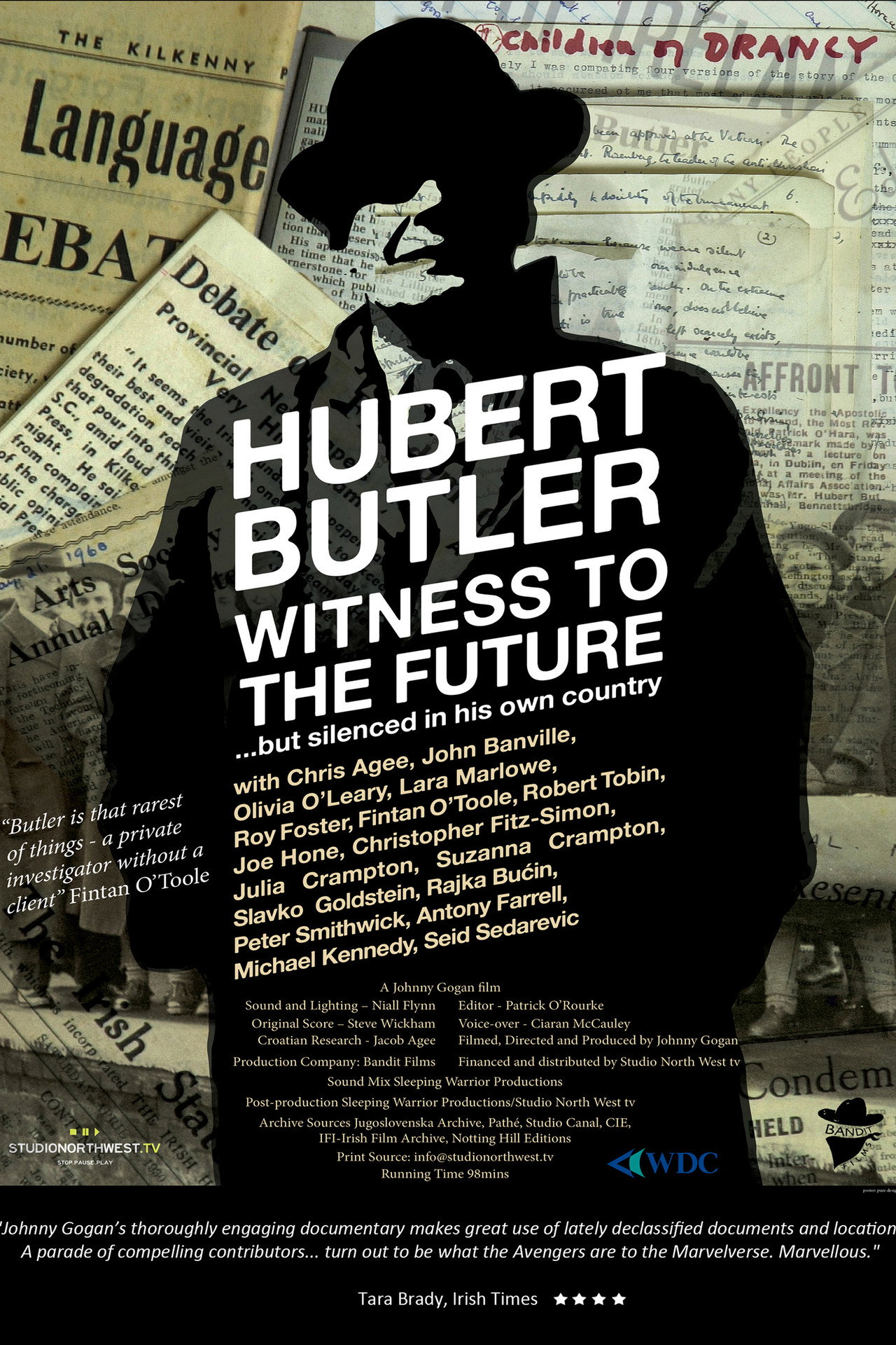 Hubert Butler Witness to the Future filmaffisch