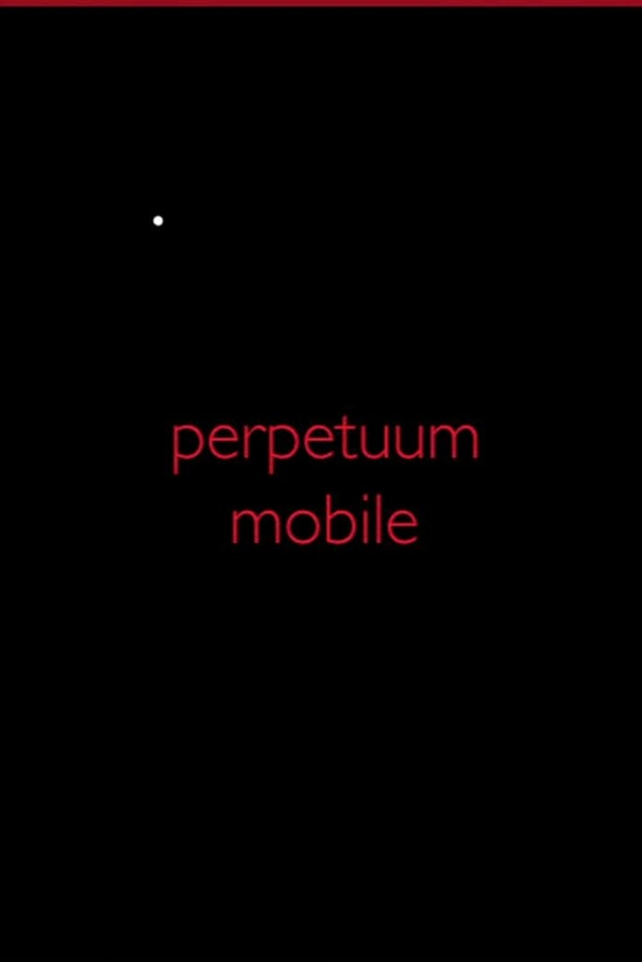 Perpetuum Mobile filmaffisch