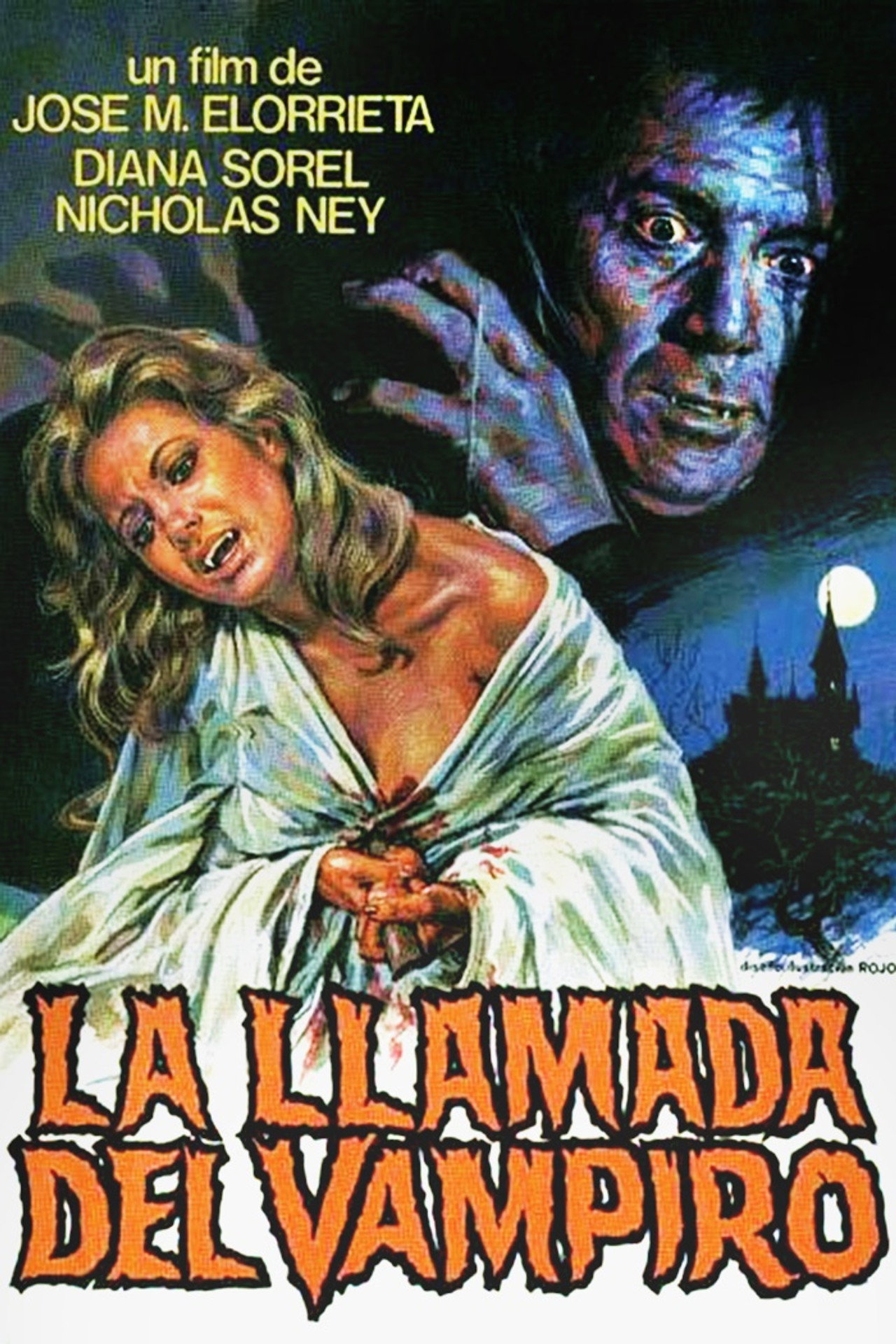 La llamada del vampiro filmaffisch