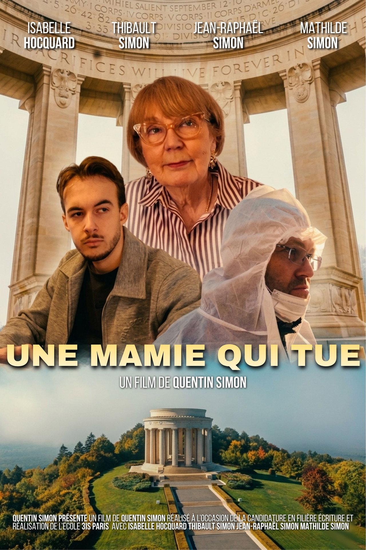 Une Mamie Qui Tue ! Backdrop