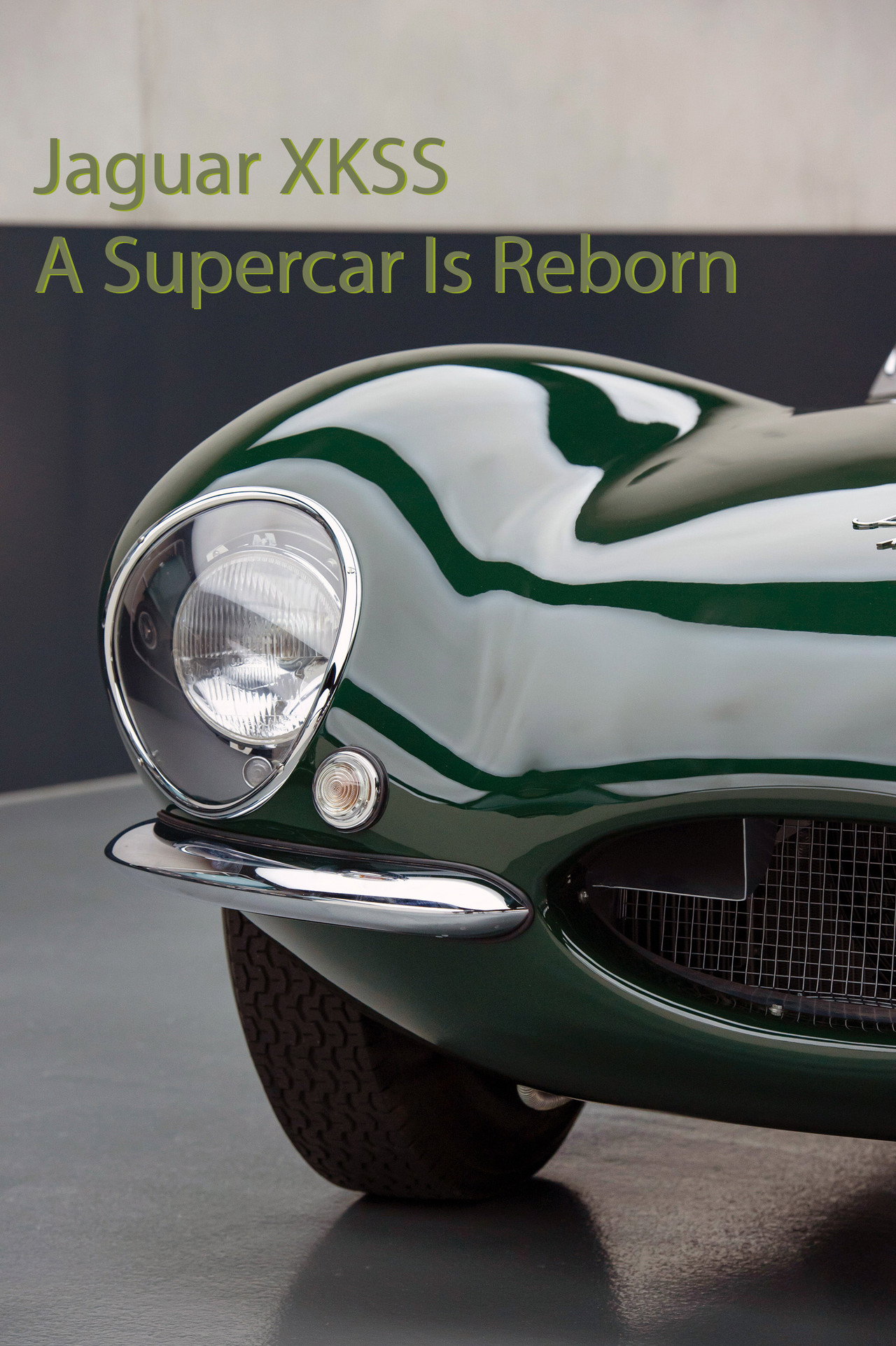 Jaguar XKSS - A Supercar Is Reborn filmaffisch