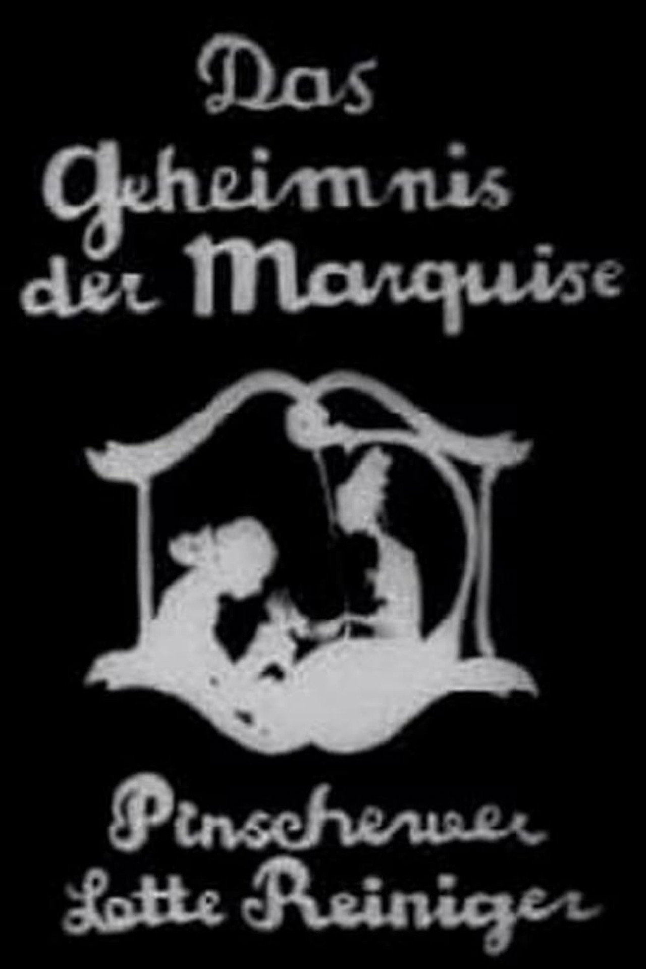Das Geheimnis der Marquisin filmaffisch