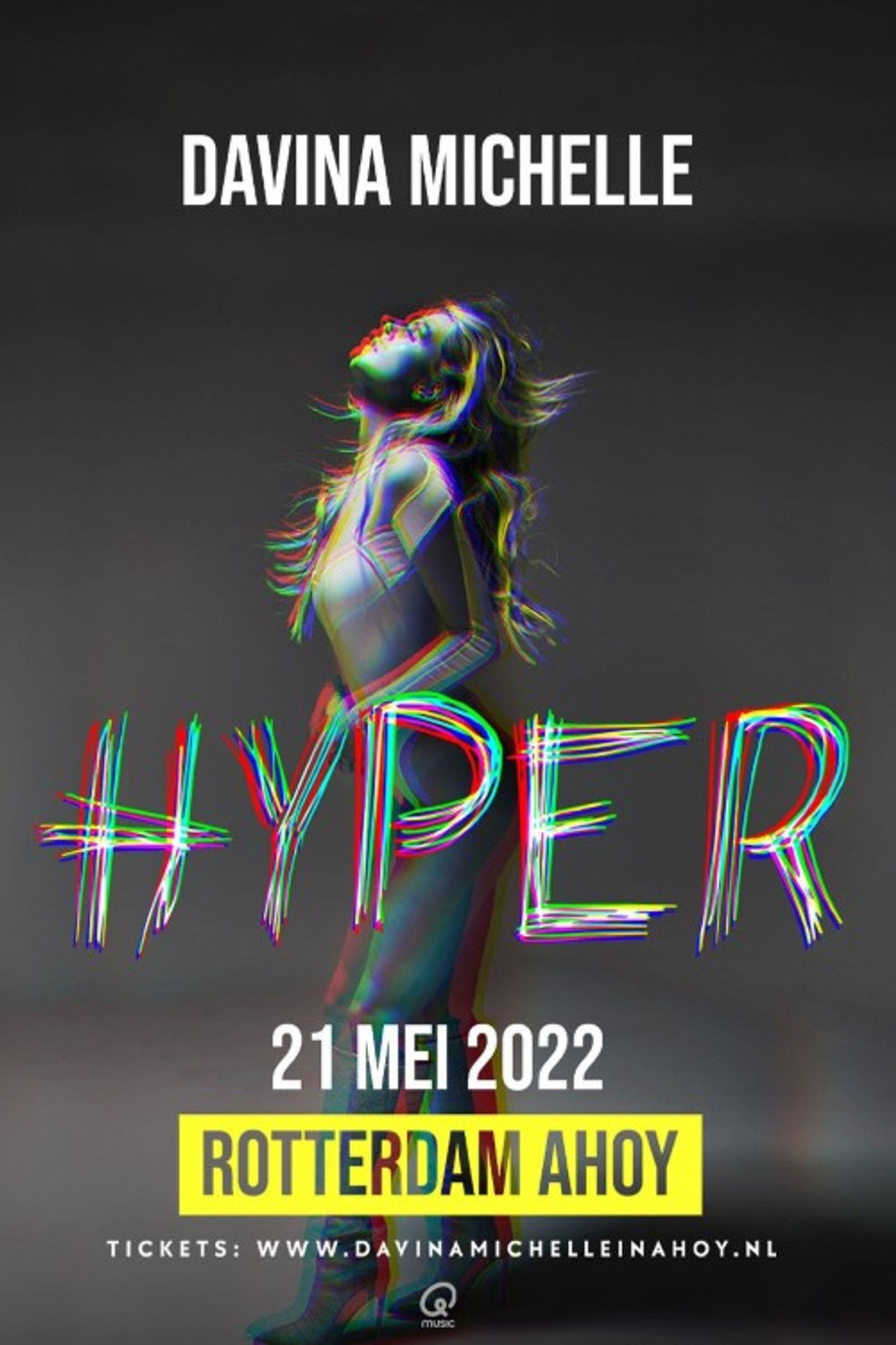 Davina Michelle: concert HYPER (deel 2) Backdrop
