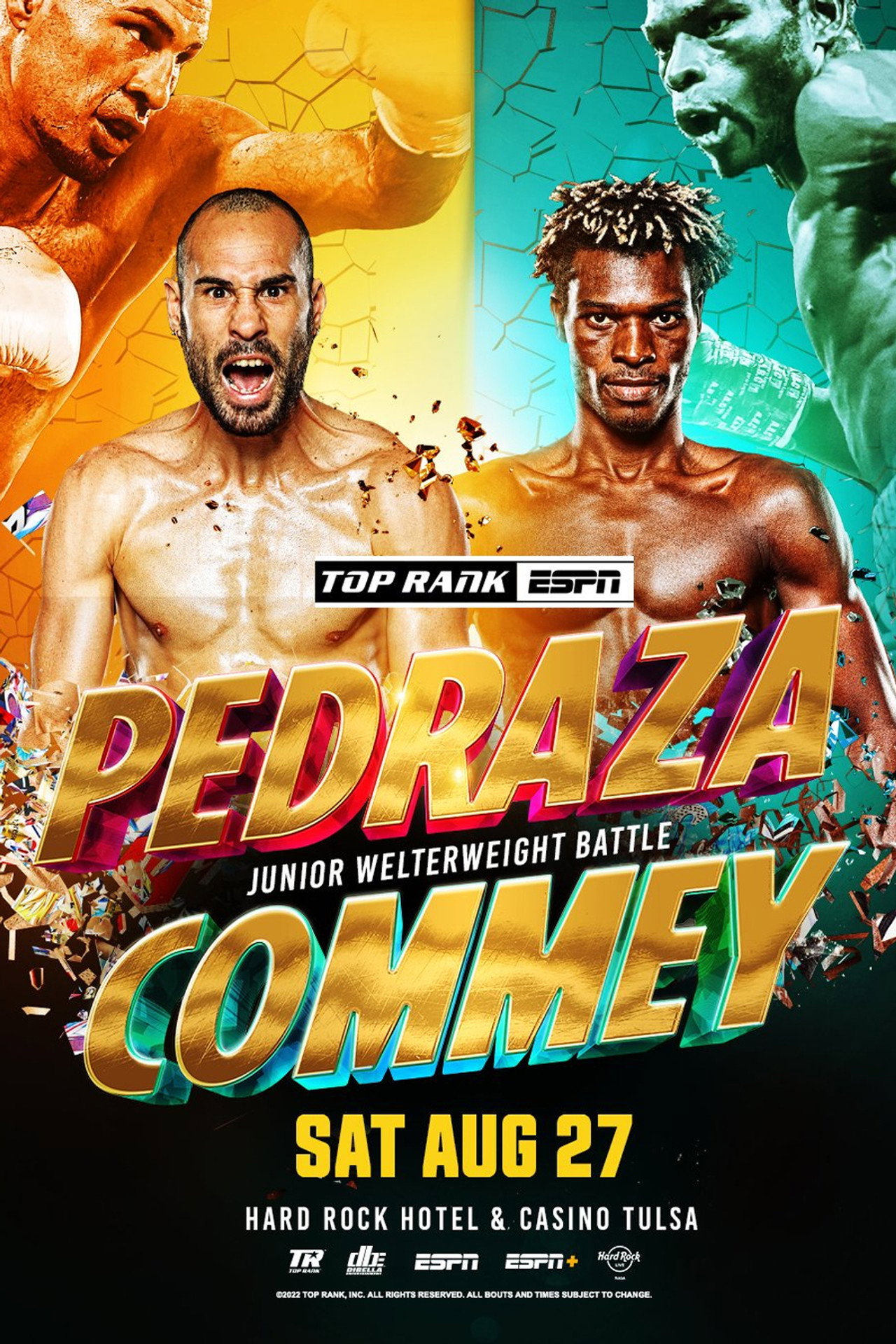 Jose Pedraza vs. Richard Commey filmaffisch
