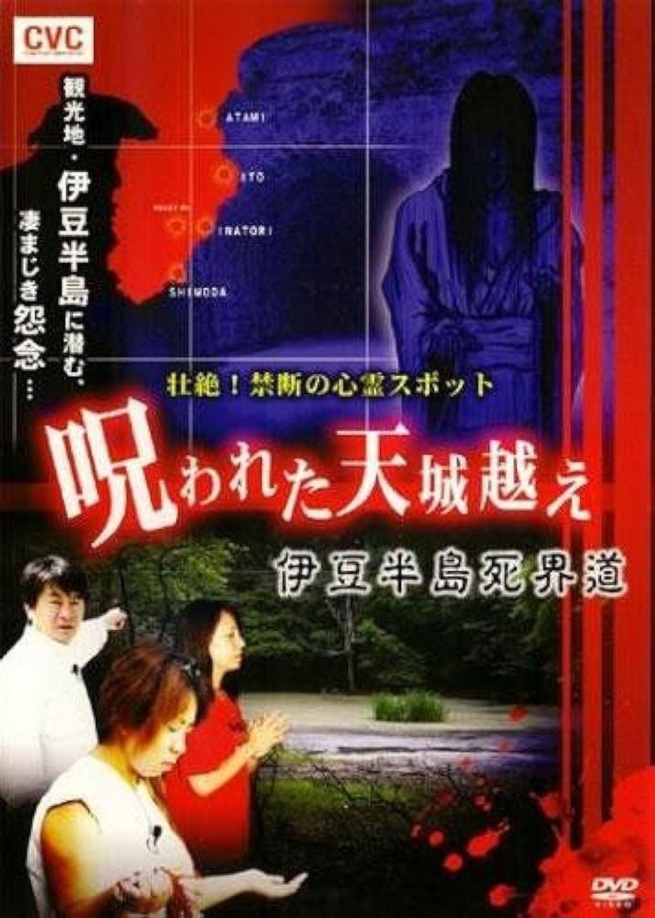 壮絶！禁断の心霊スポット 呪われた天城越え 伊豆半島死界道 filmaffisch