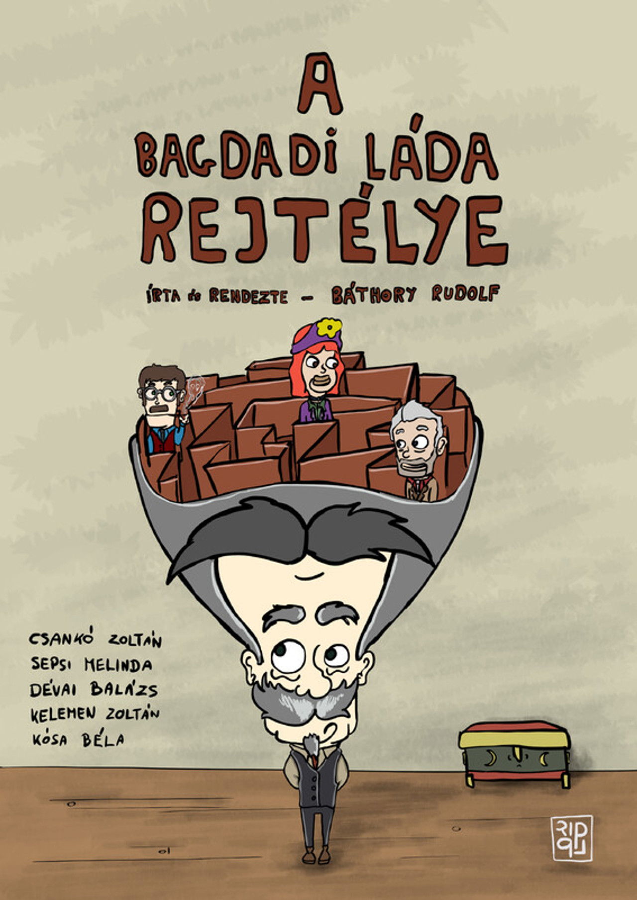 The Mystery of the Baghdad Chest Backdrop