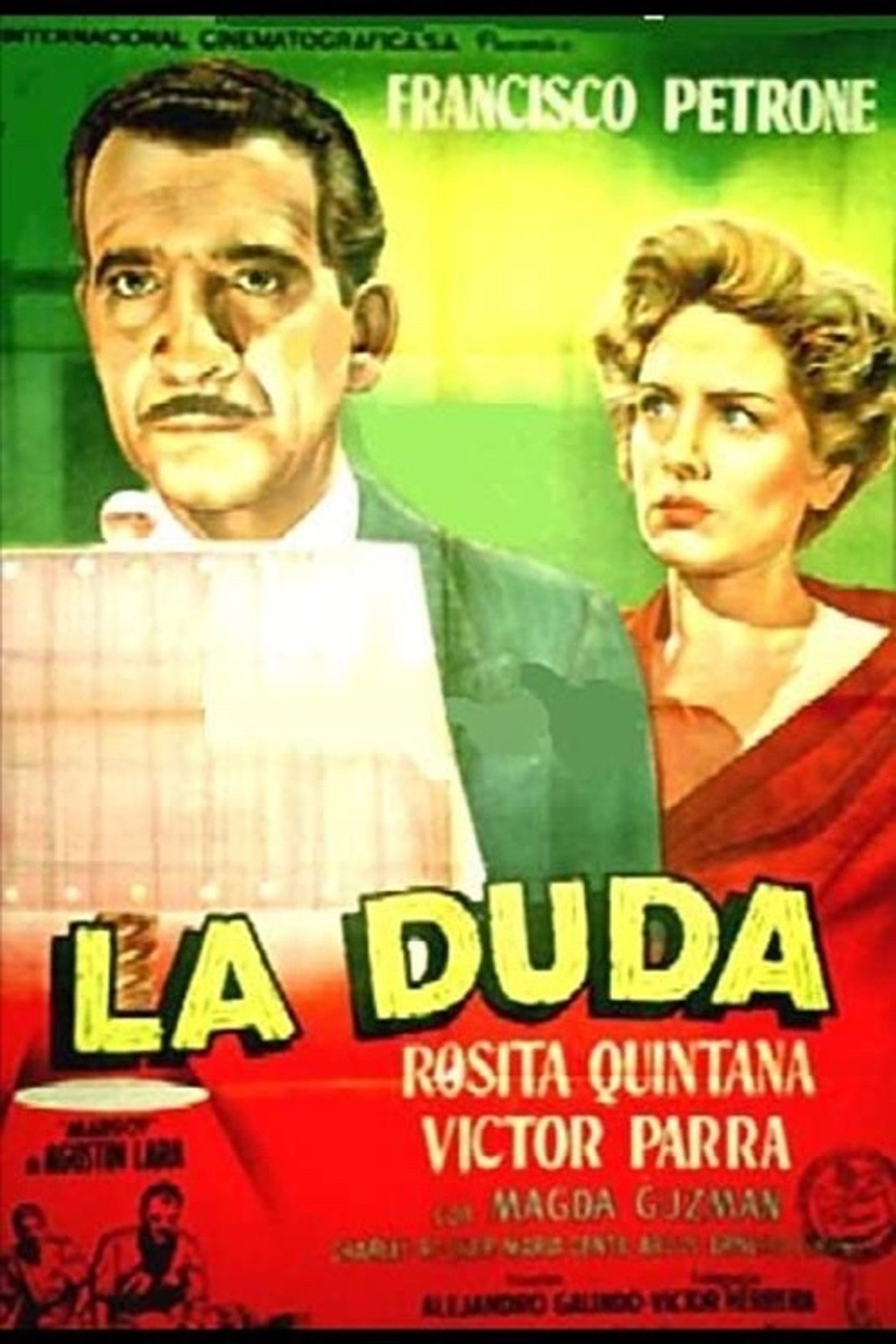La duda filmaffisch