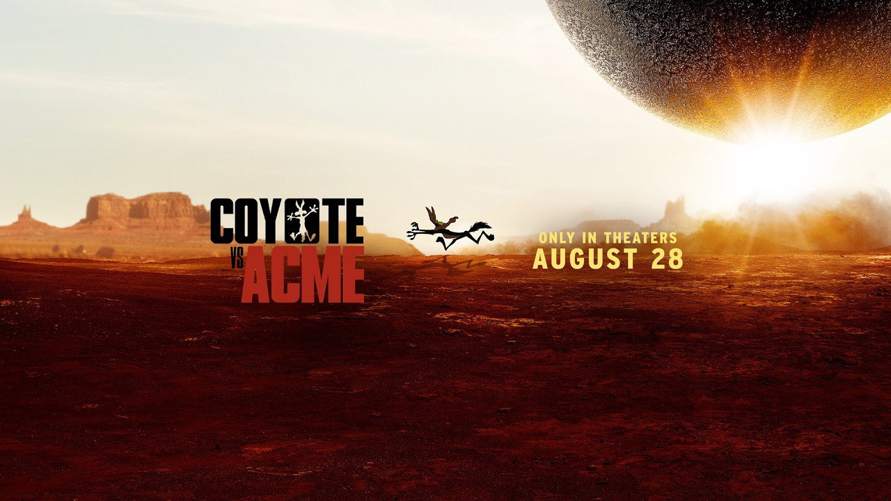 Coyote vs. Acme backdrop
