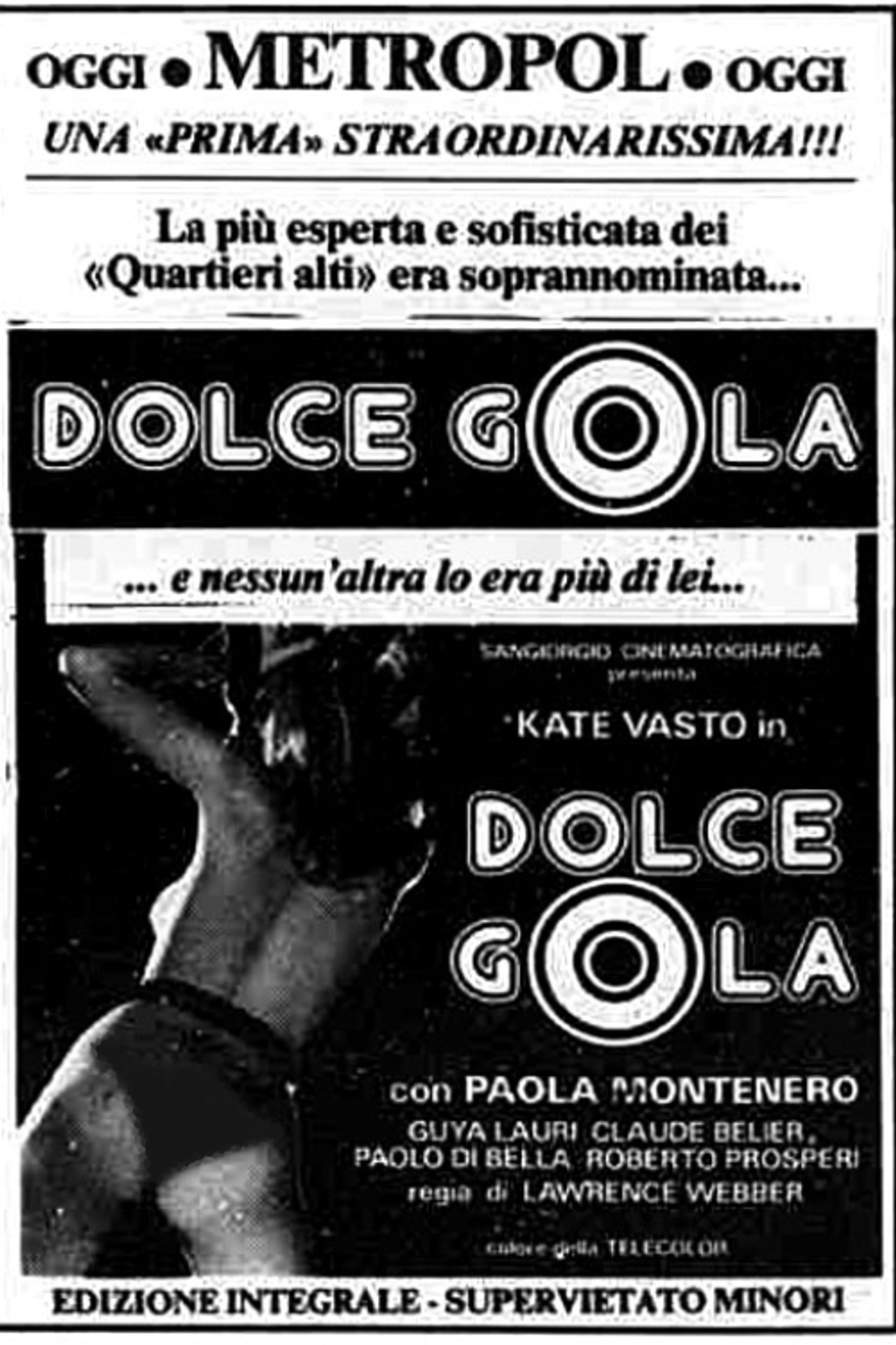 Dolce gola Backdrop