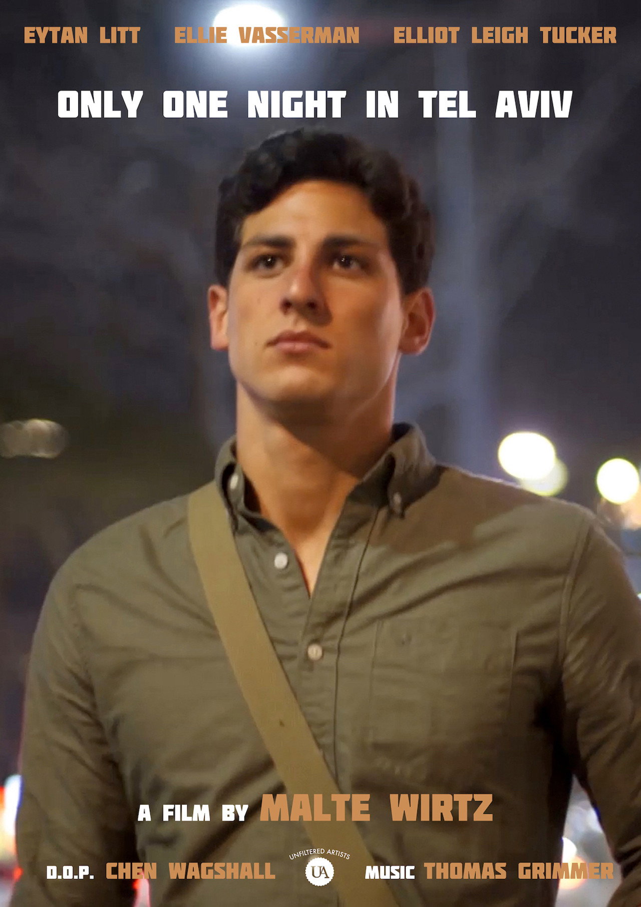 Only one night in Tel Aviv filmaffisch