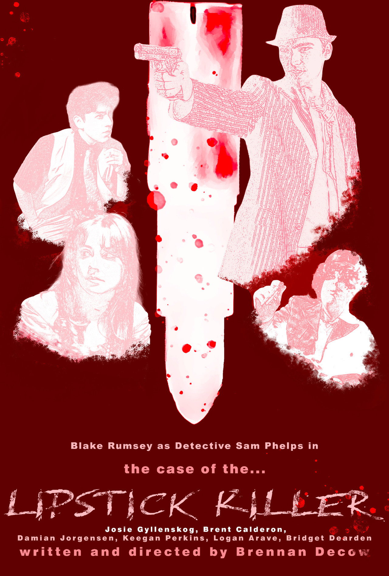 The Case of the Lipstick Killer Backdrop