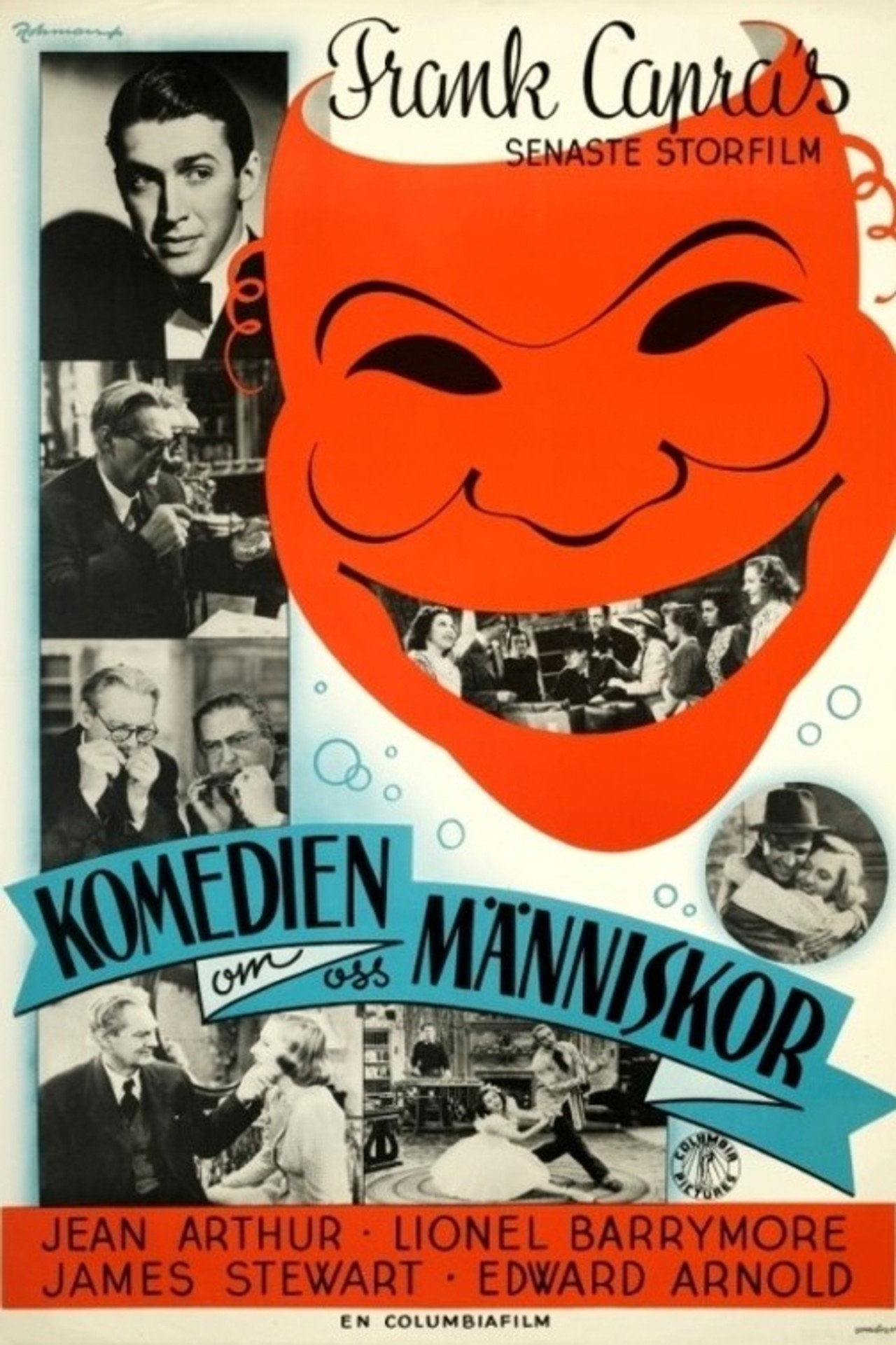 Komedien om oss människor filmaffisch