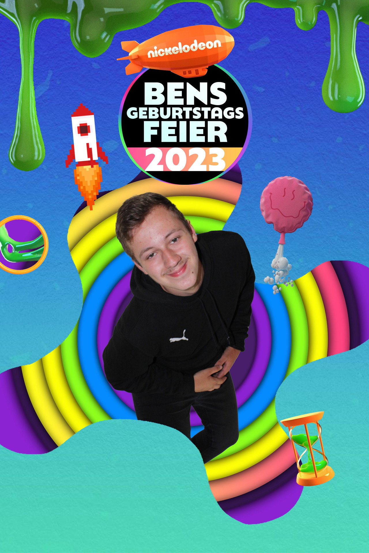 Bens Geburtstags Feier 2023 Backdrop