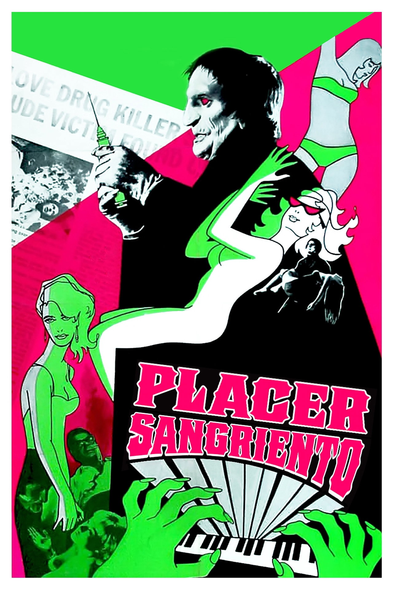 Placer sangriento filmaffisch