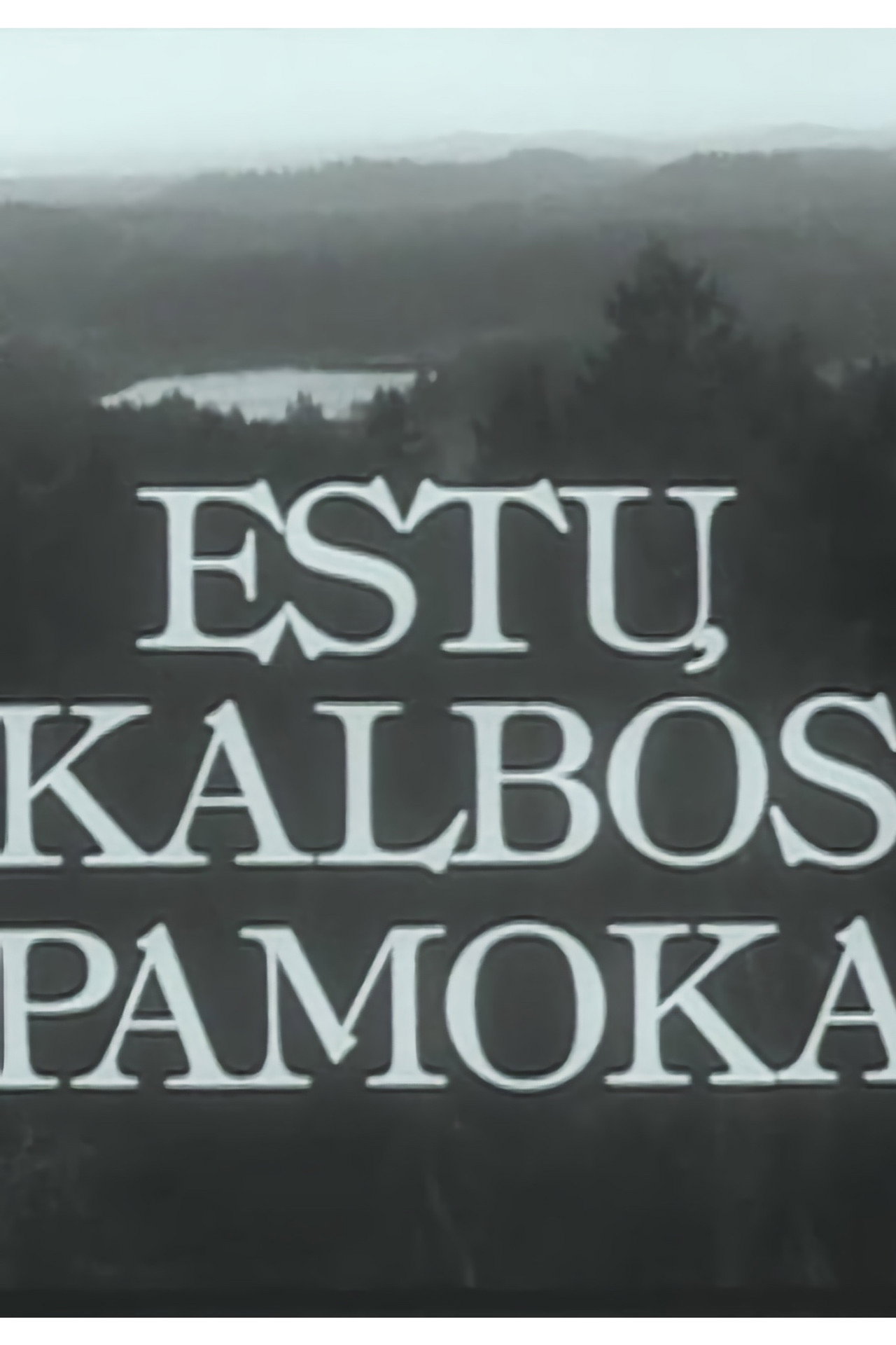 Estų kalbos pamoka filmaffisch