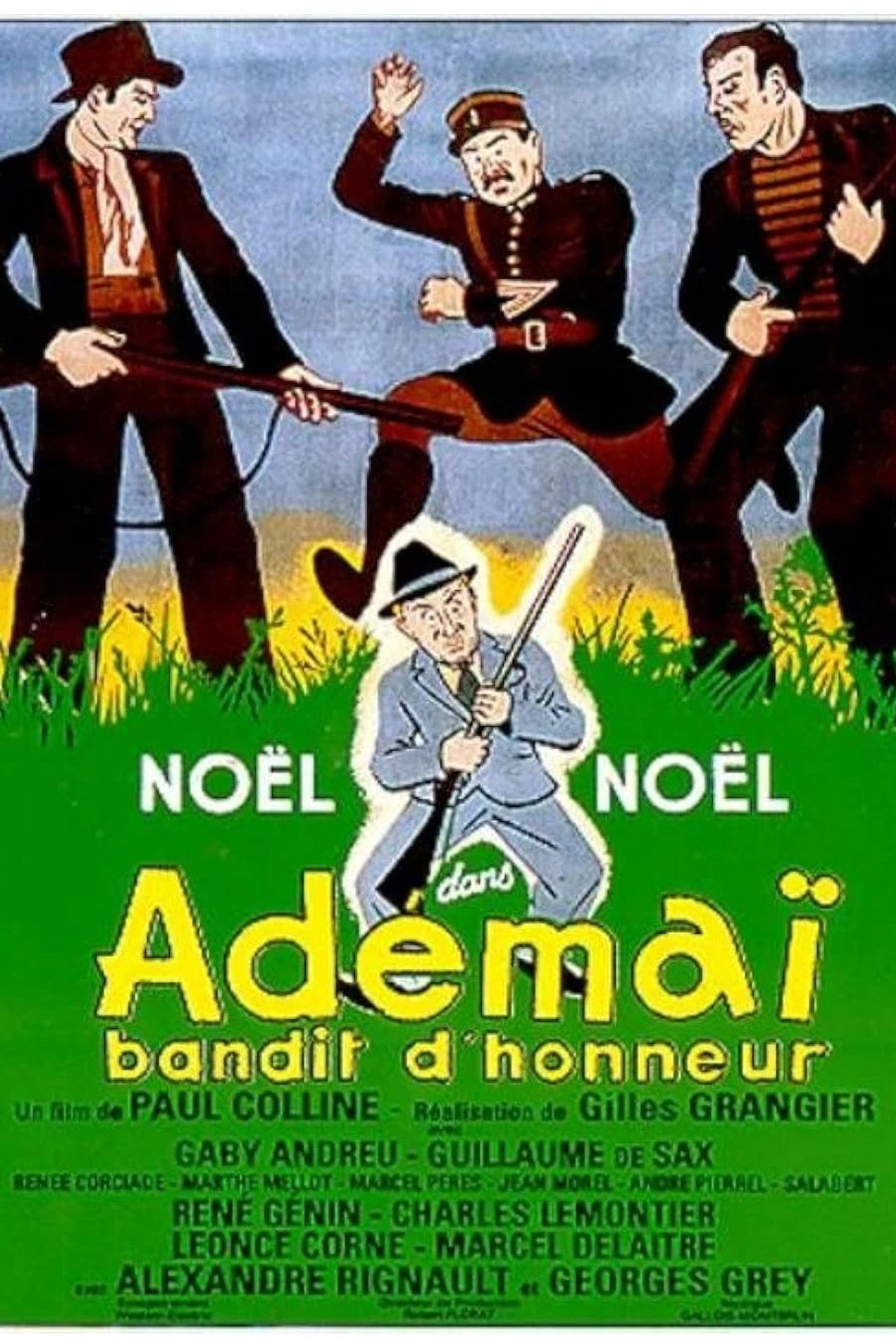 Adémaï bandit d'honneur Backdrop