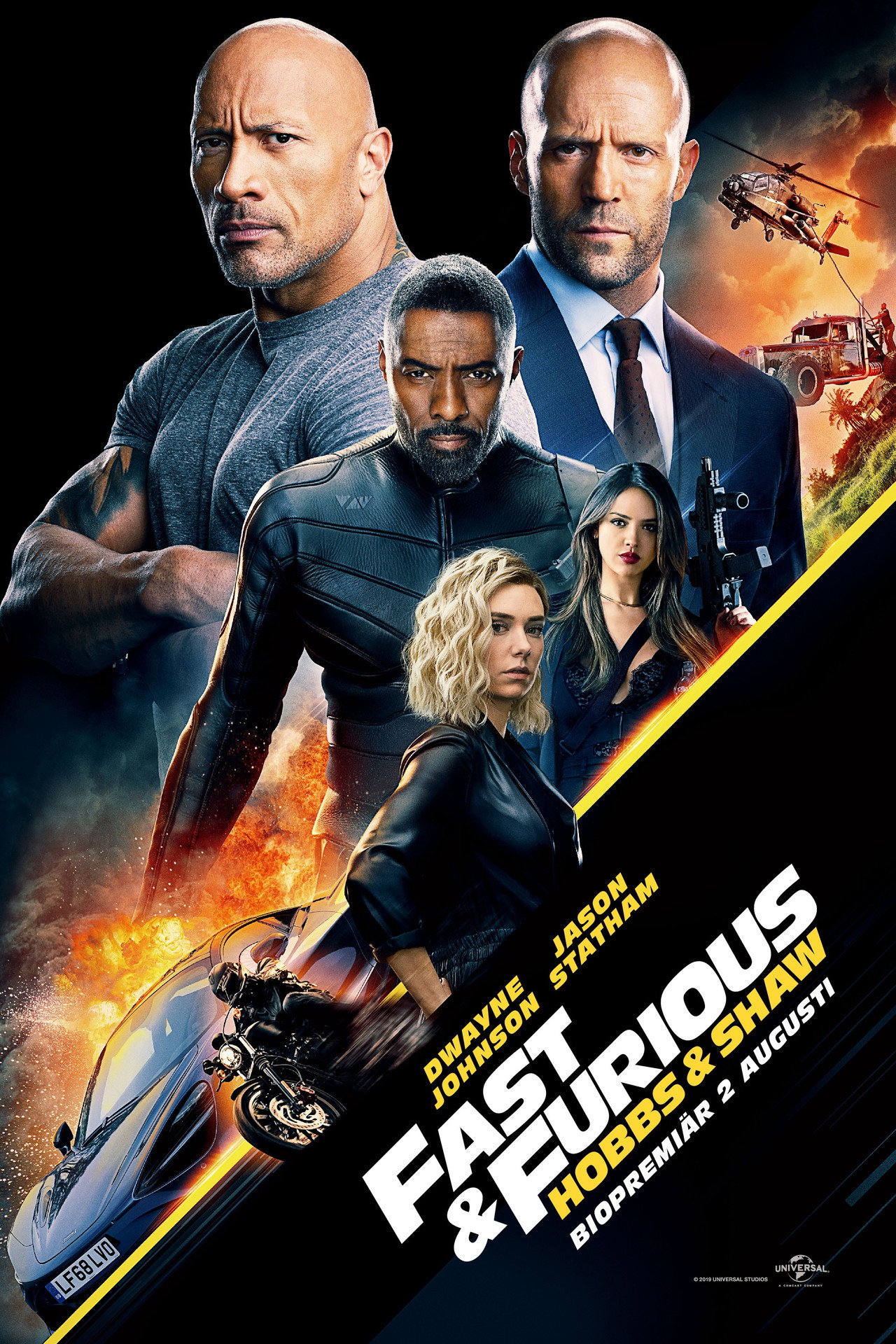 Fast & Furious: Hobbs & Shaw filmaffisch