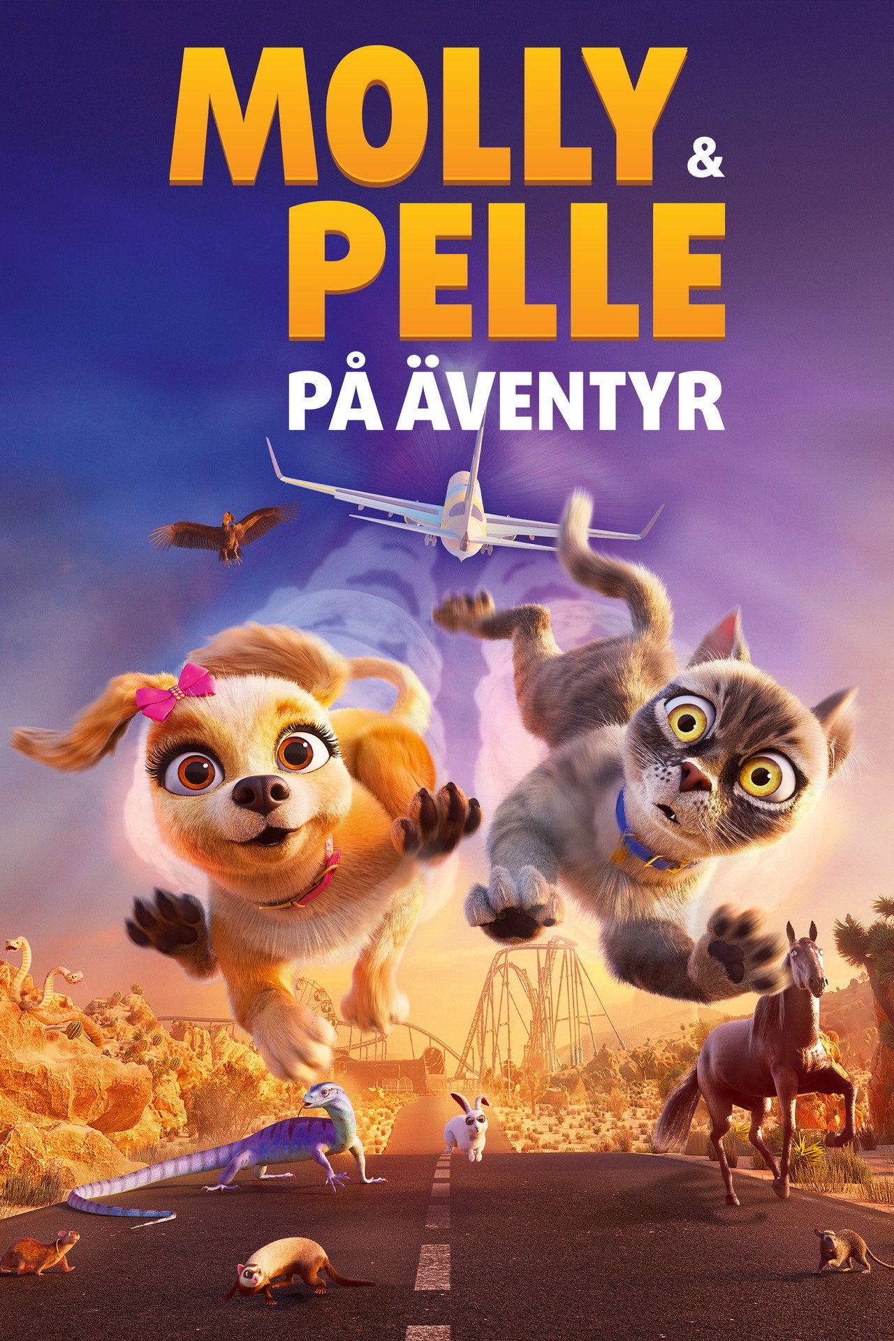 Molly och Pelle på äventyr filmaffisch