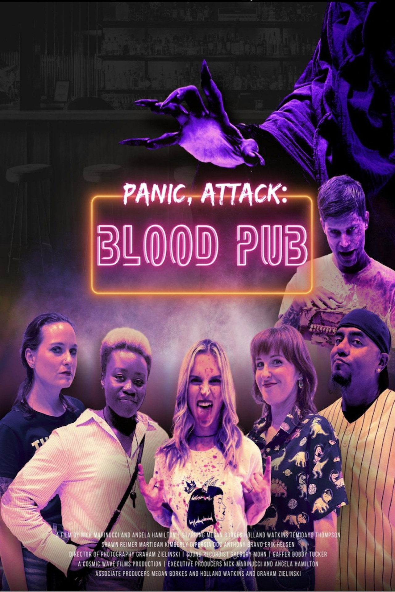 Panic, Attack: Blood Pub Backdrop