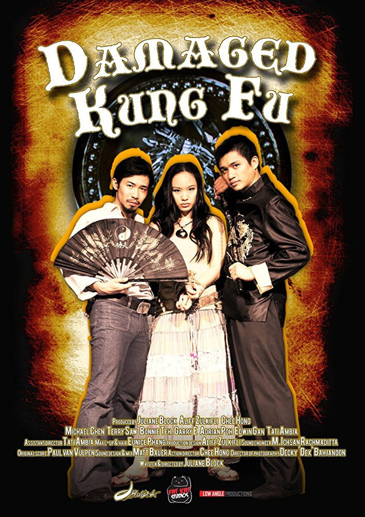 Damaged Kung Fu Backdrop