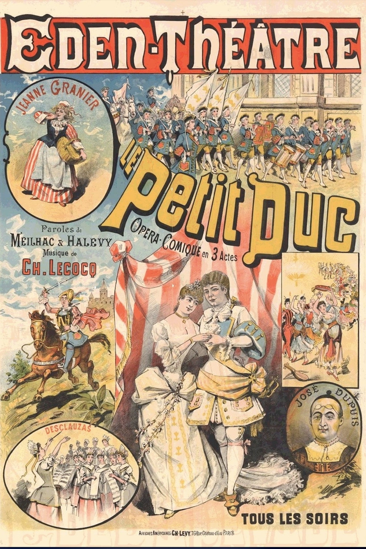 Le Petit Duc - Opéra Airs de France filmaffisch