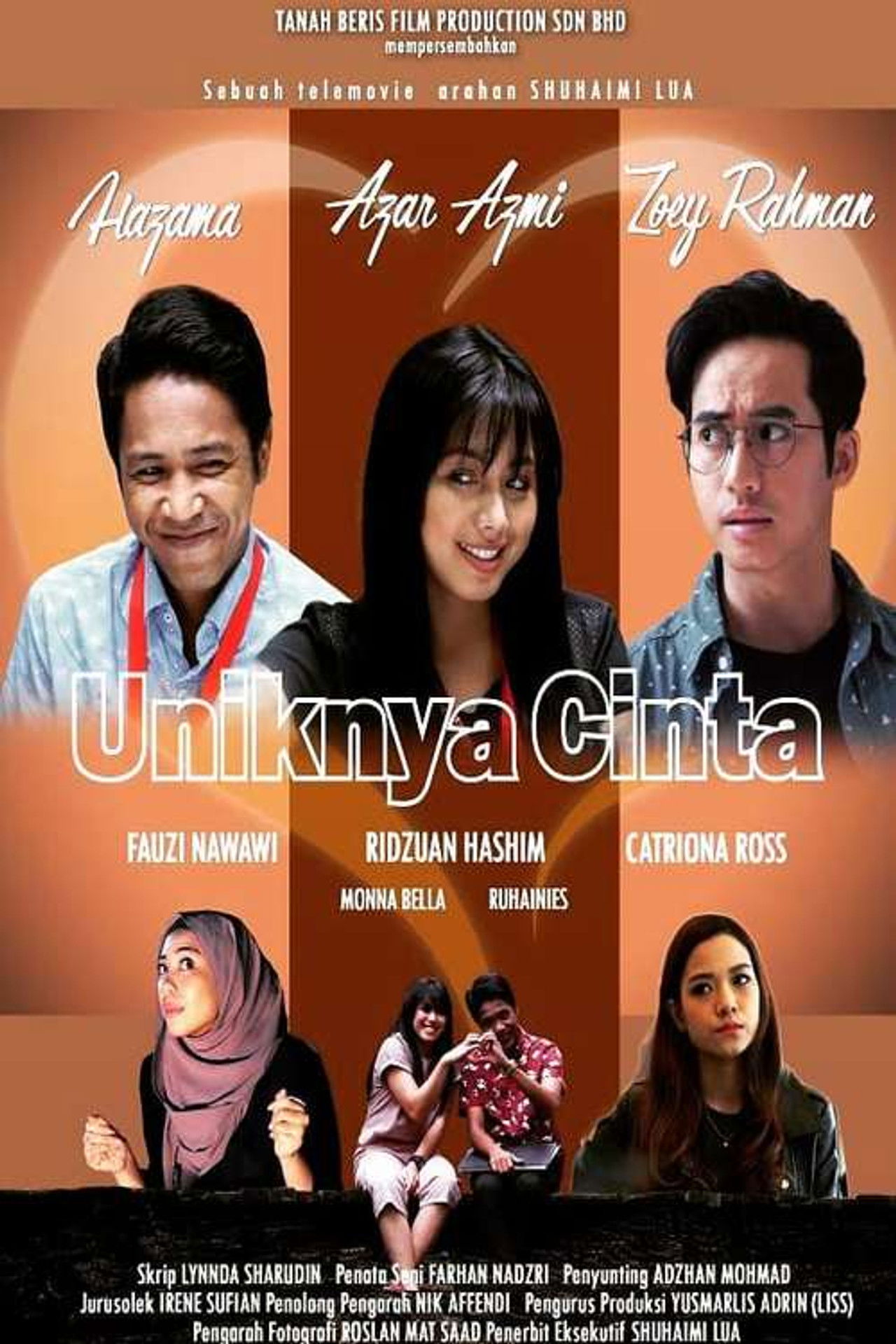 Uniknya Cinta Backdrop