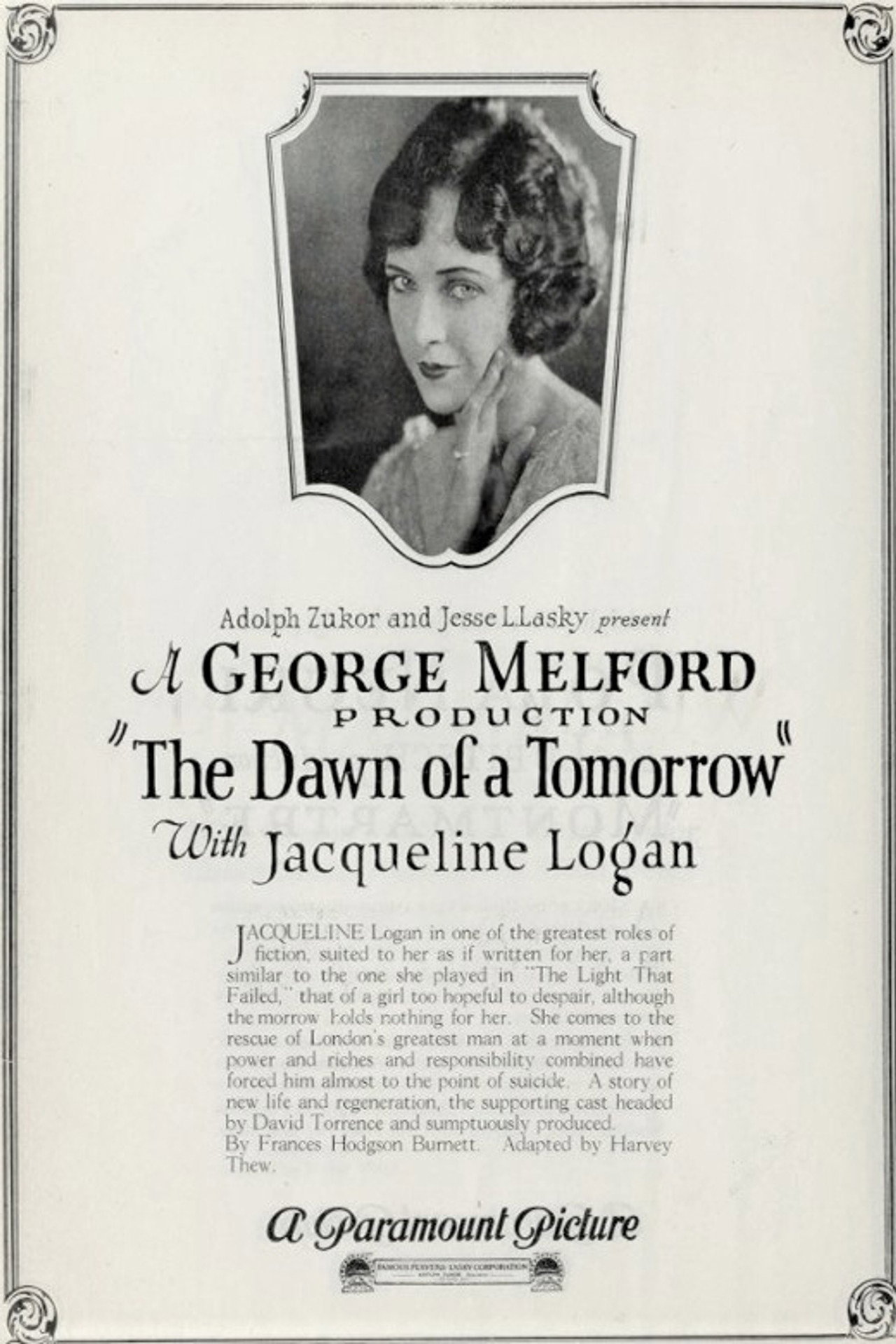 The Dawn of a Tomorrow