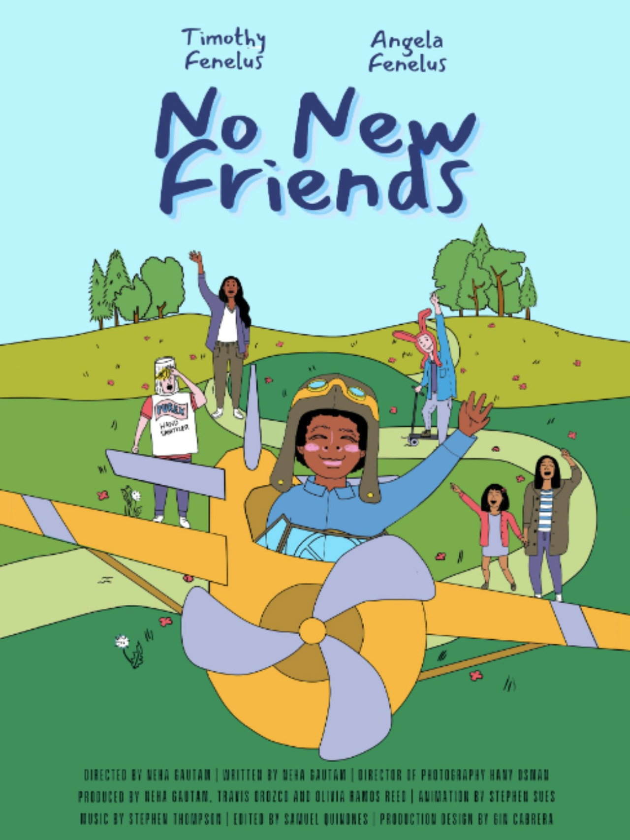No New Friends filmaffisch