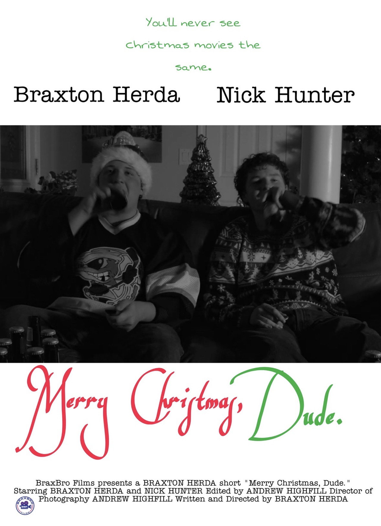 Merry Christmas, Dude.