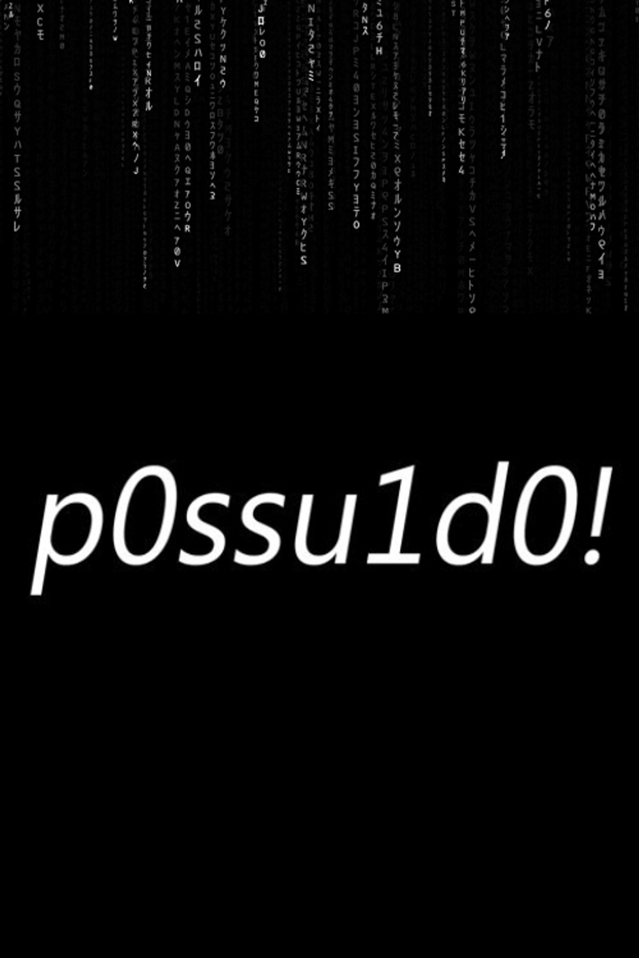 p0ssu1d0! poster