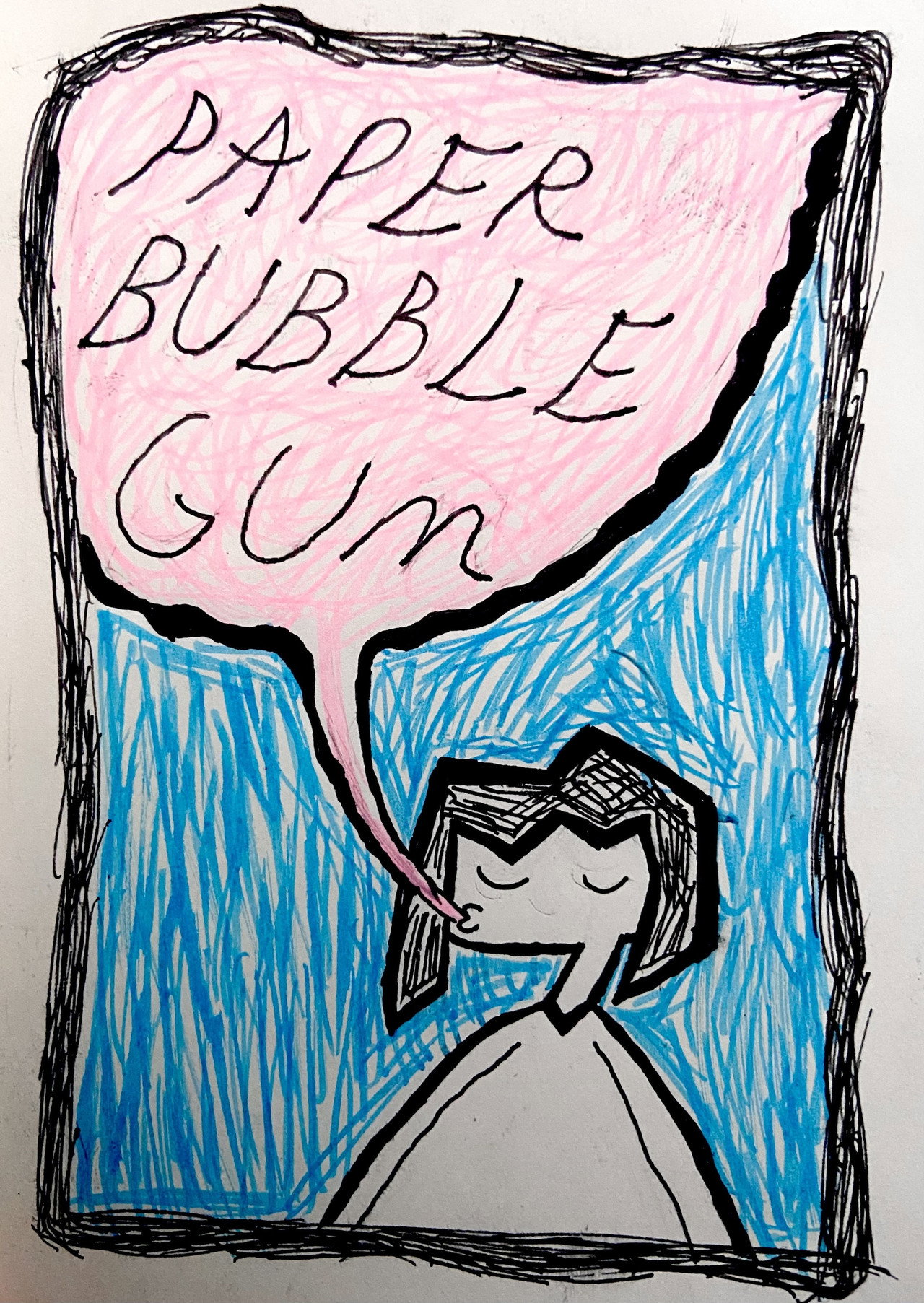 Paper Bubble Gum Backdrop