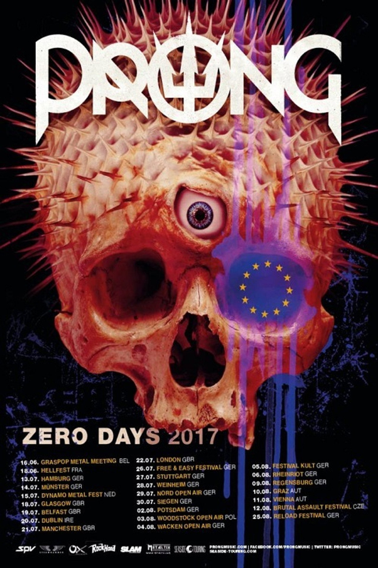 Prong: Live in Manchester Backdrop