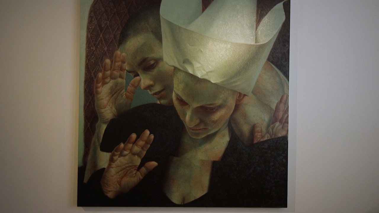 Four Paintings by Edward Povey: Sequence and Sisters still 7