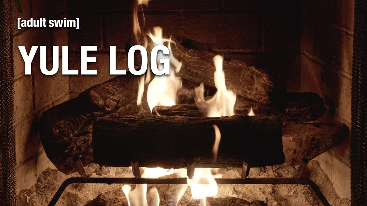 Adult Swim Yule Log (aka The Fireplace) background