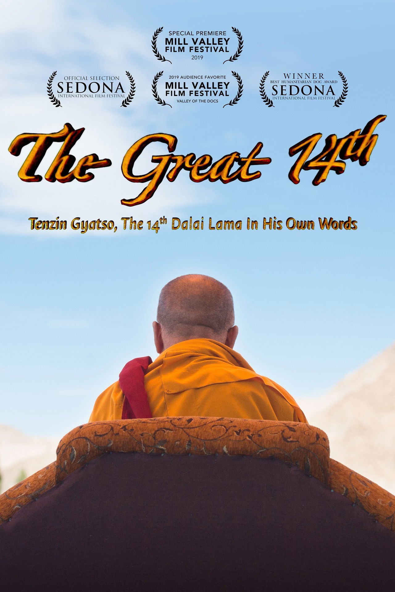 The Great 14th: Tenzin Gyatso, The 14th Dalai Lama In His Own Words Backdrop