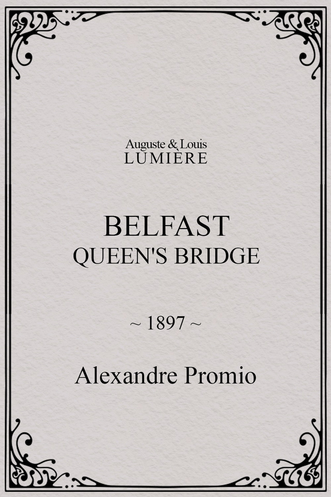 Belfast : Queen's Bridge